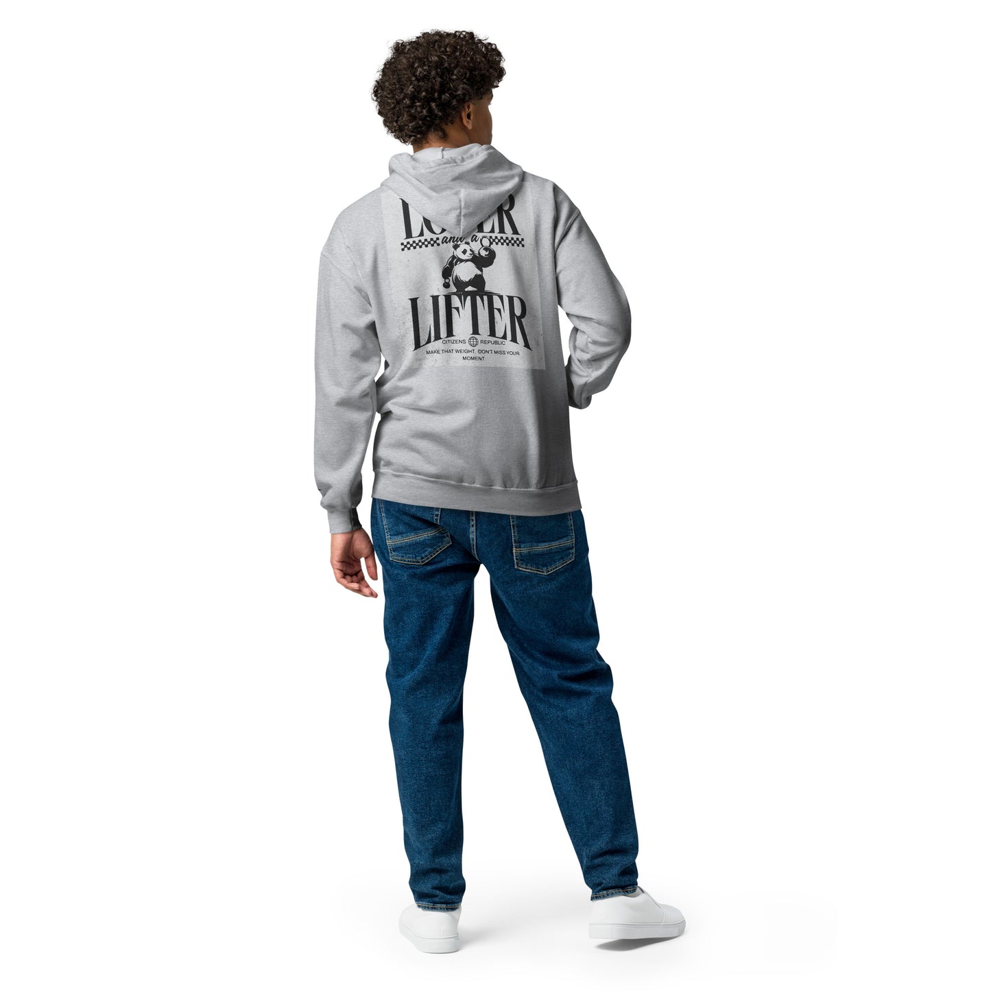 Lover & Lifter - Graphic Zip Hoodie