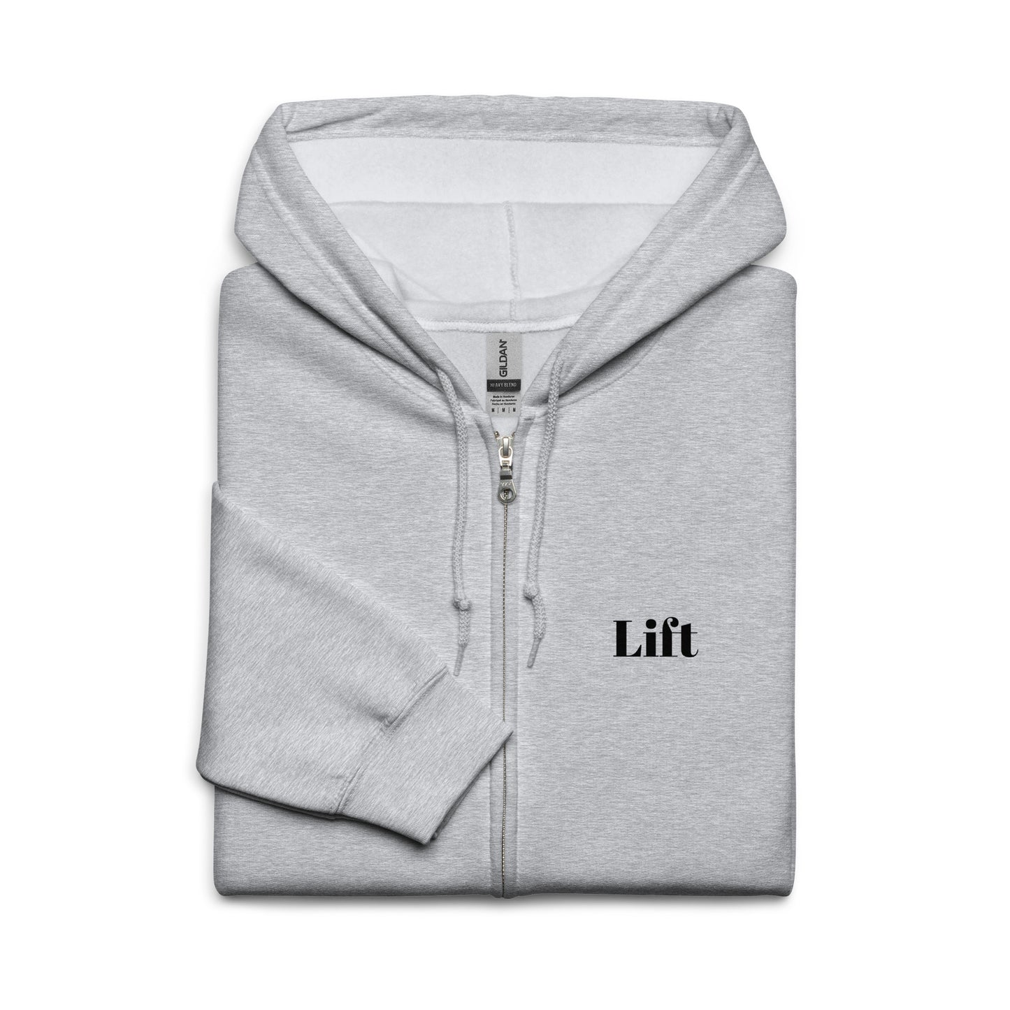 Lover & Lifter - Graphic Zip Hoodie