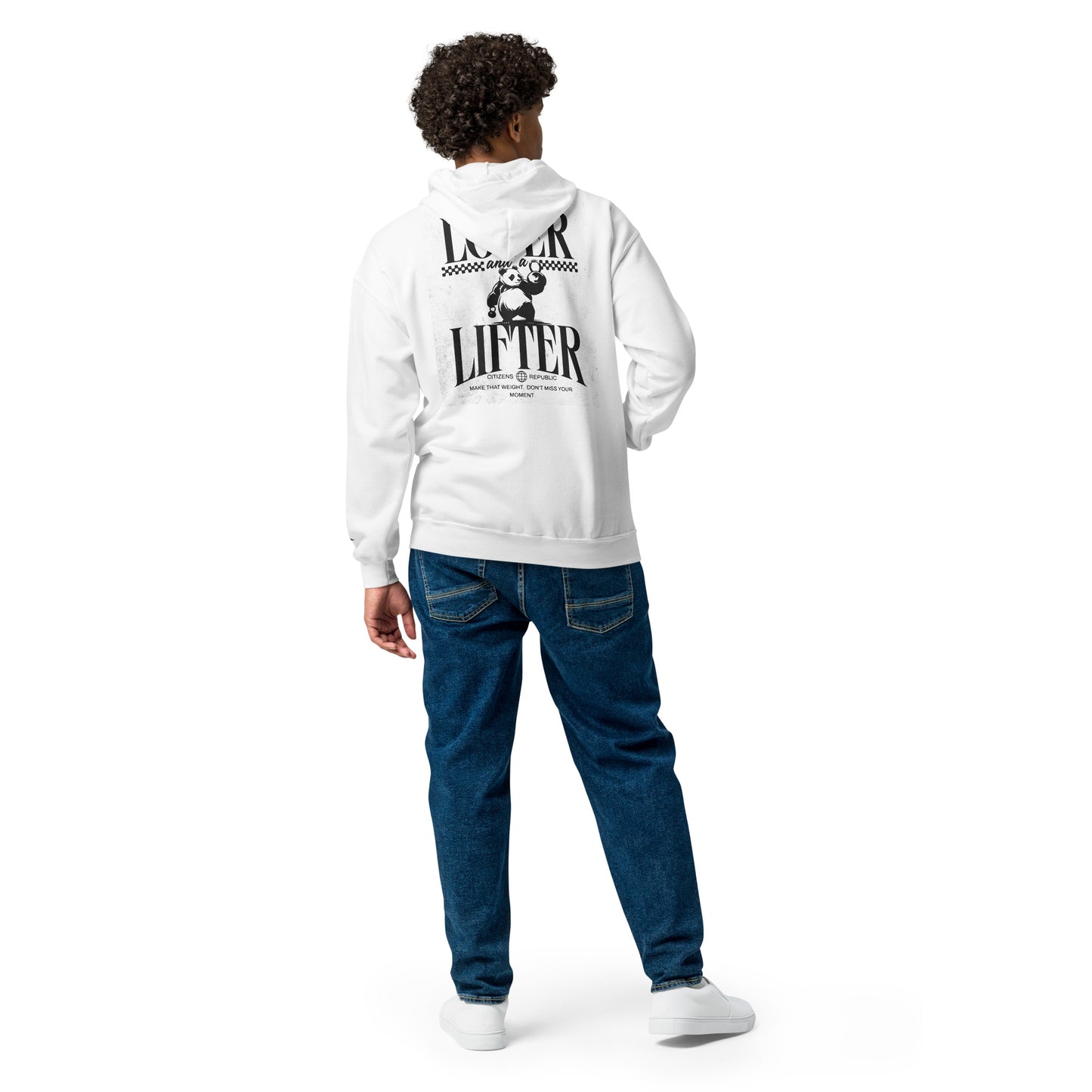 Lover & Lifter - Graphic Zip Hoodie