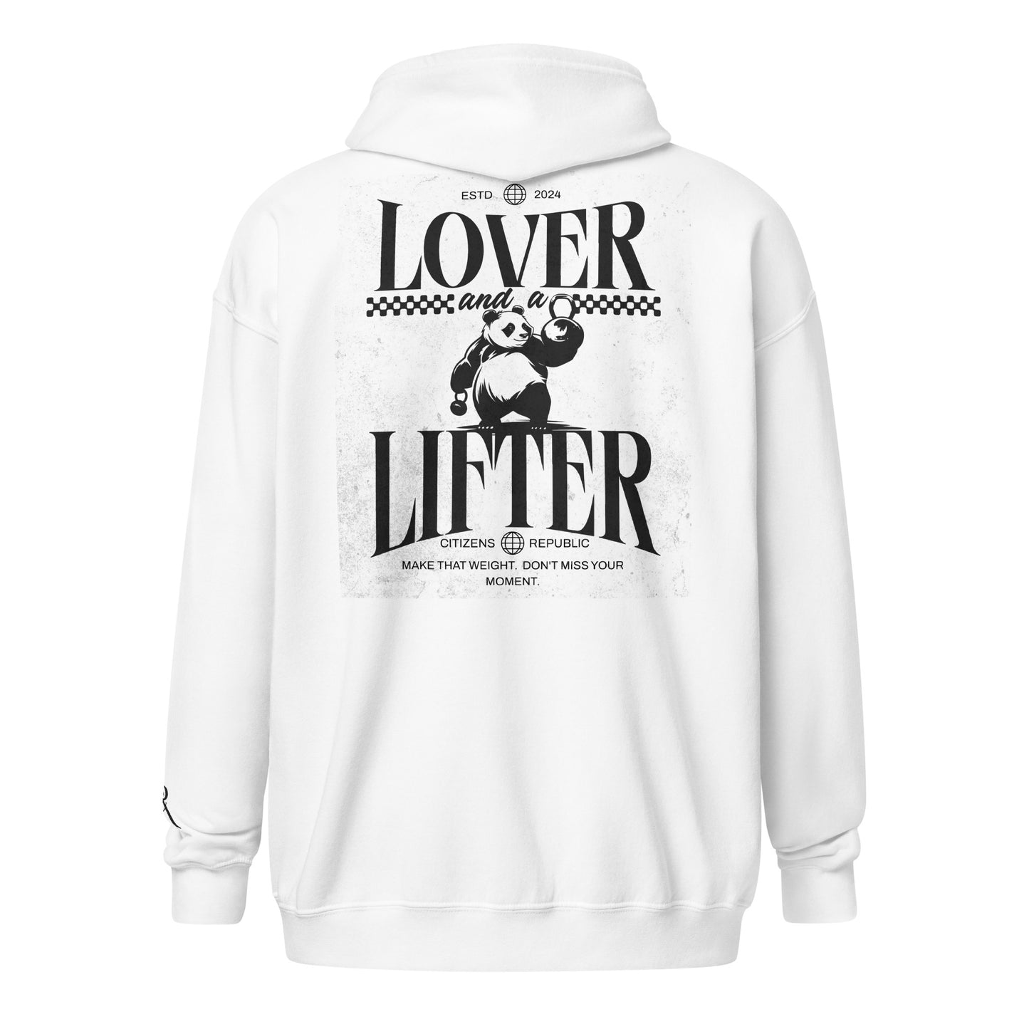 Lover & Lifter - Graphic Zip Hoodie
