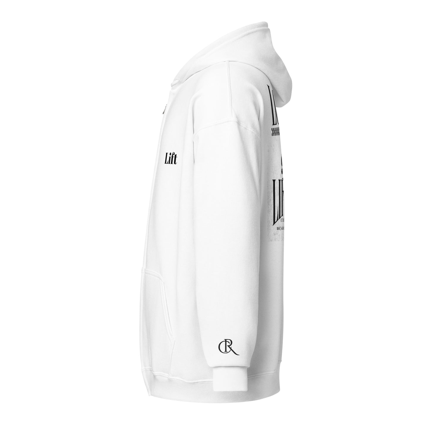 Lover & Lifter - Graphic Zip Hoodie