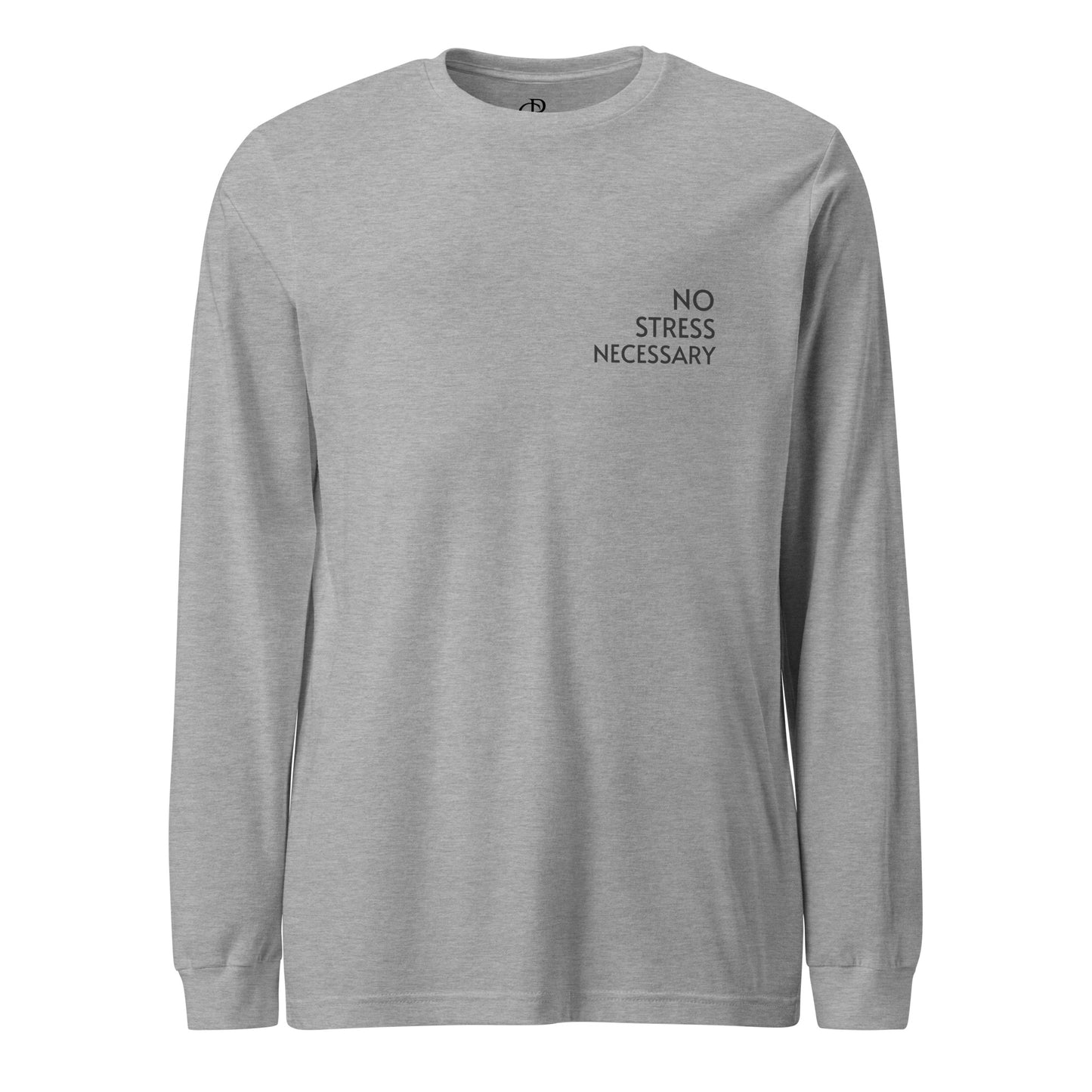No Stress Long Sleeve Graphic T-Shirt