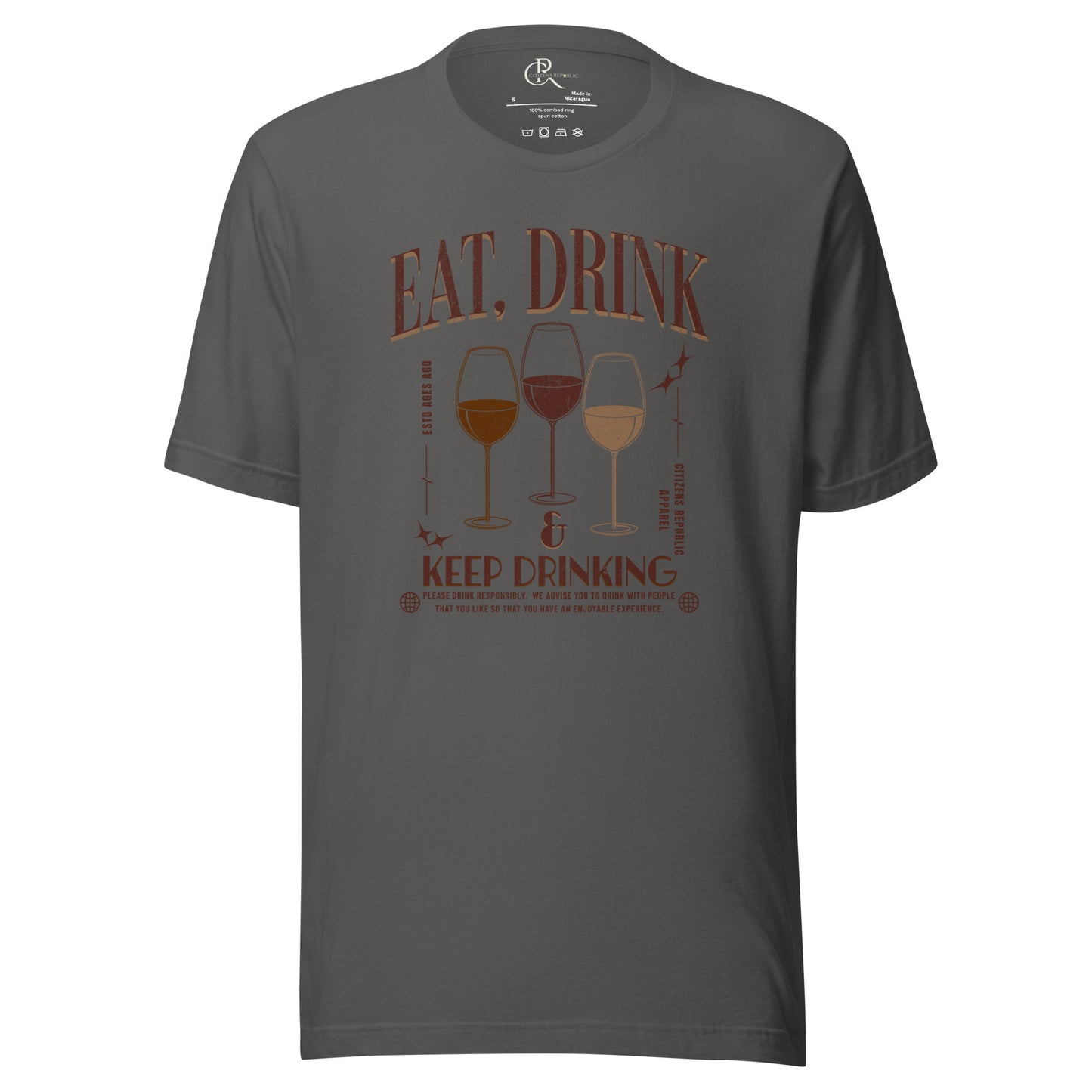 Eat, Drink, Repeat 2.0 Graphic T-Shirt
