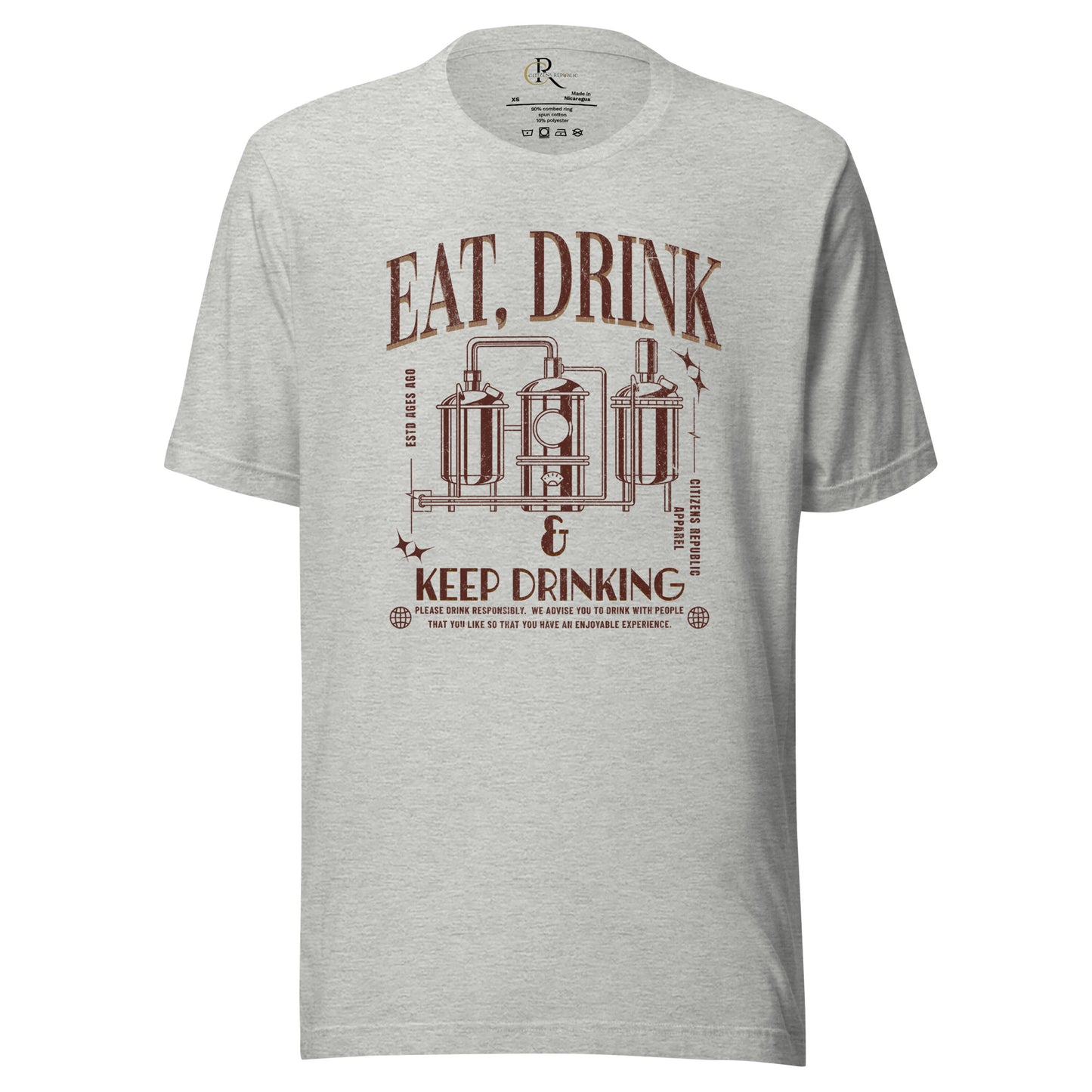 Eat, Drink, Repeat Graphic T-Shirt