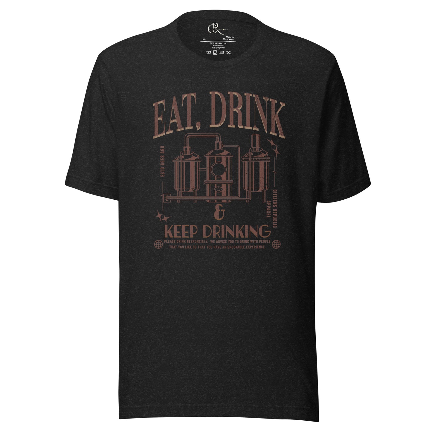 Eat, Drink, Repeat Graphic T-Shirt