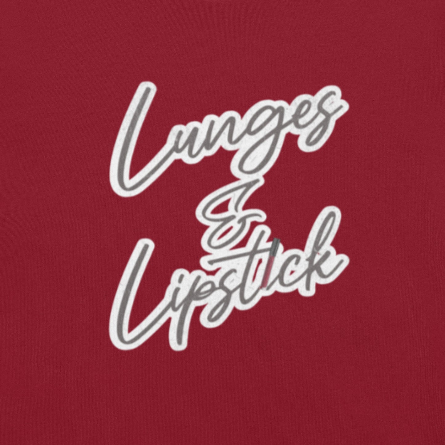 Lunges & Lipstick Graphic T-Shirt