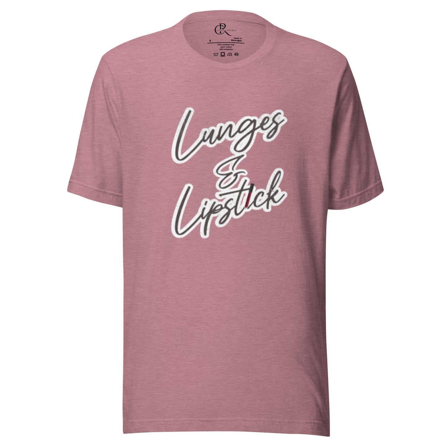 Lunges & Lipstick Graphic T-Shirt