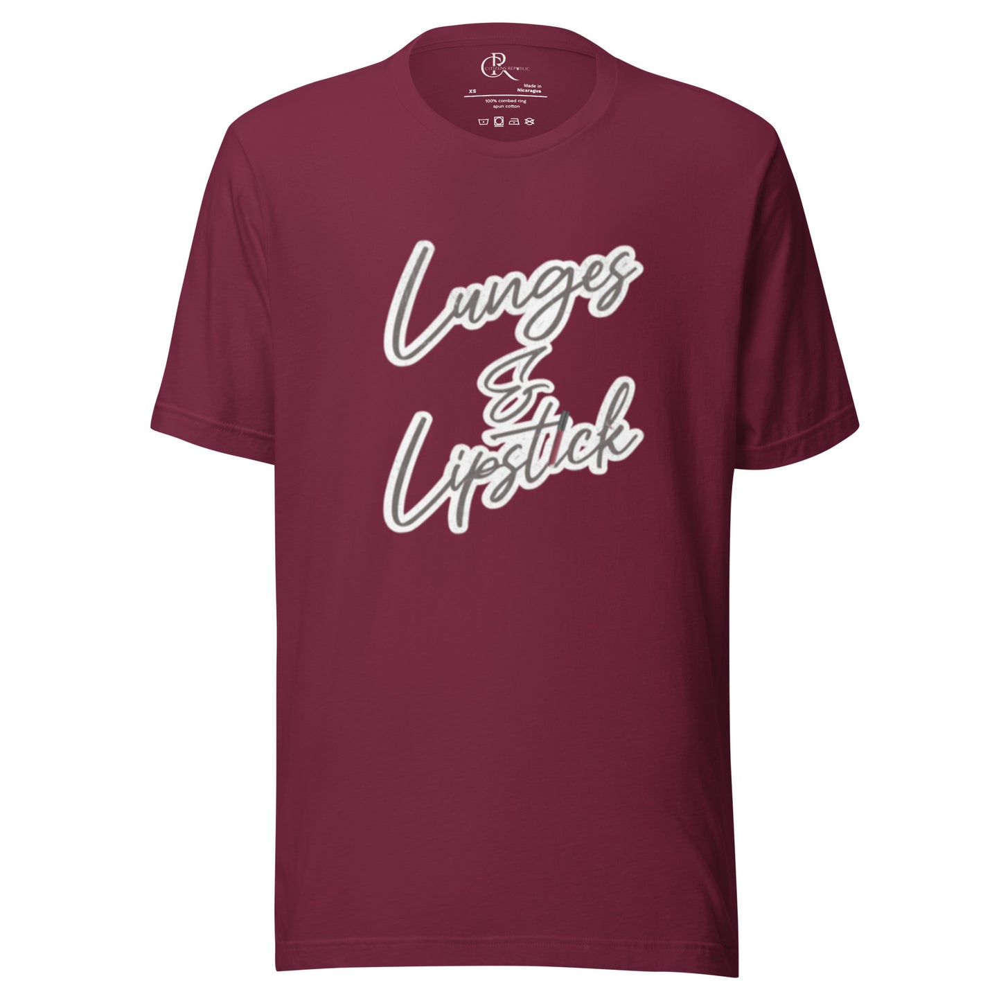 Lunges & Lipstick Graphic T-Shirt
