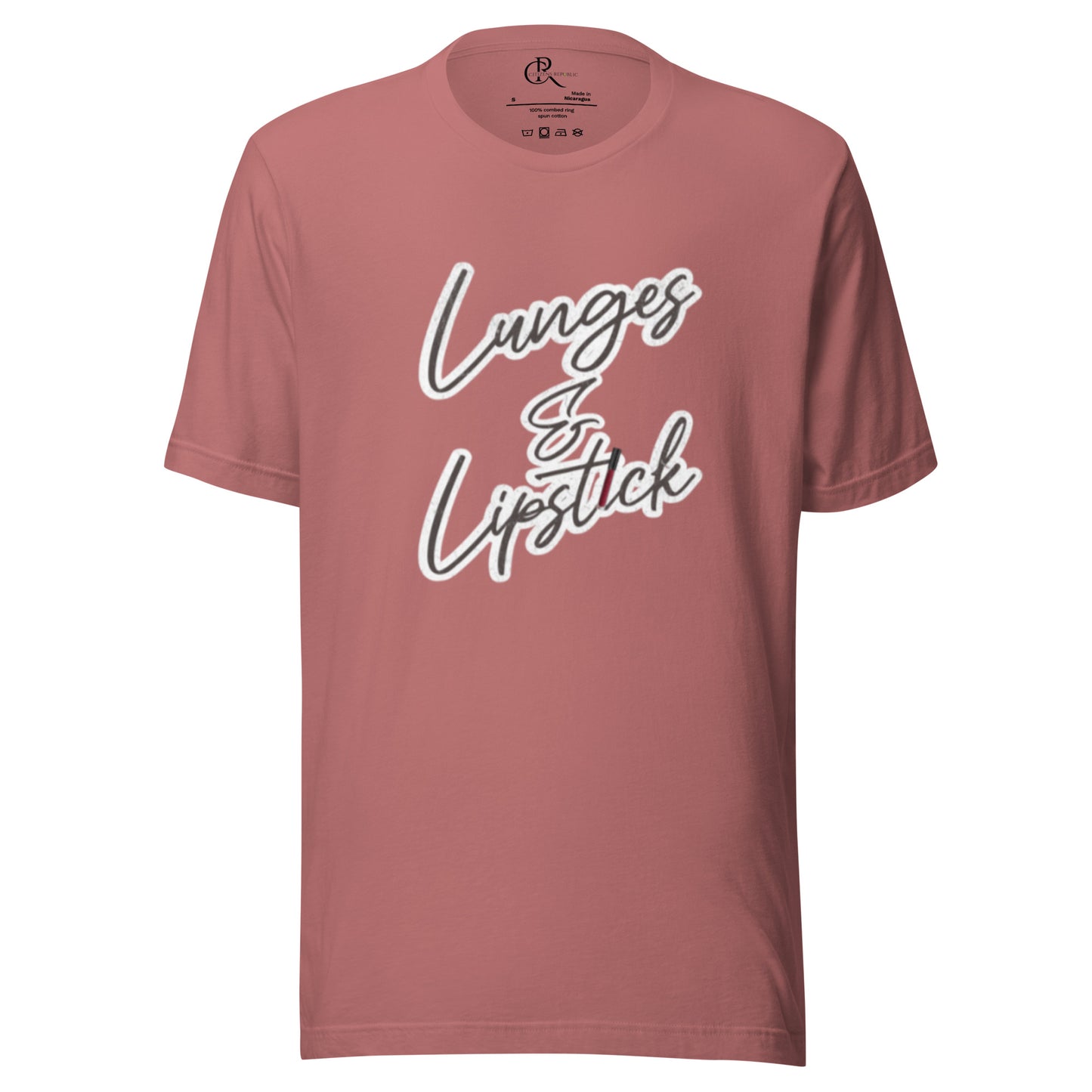 Lunges & Lipstick Graphic T-Shirt