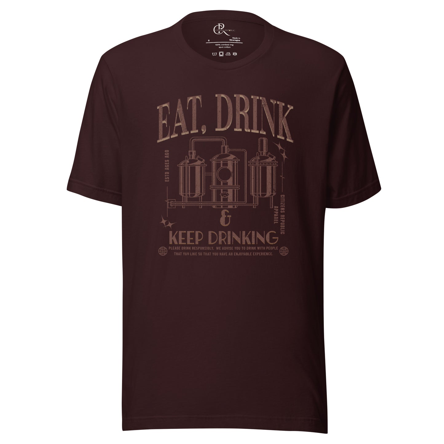 Eat, Drink, Repeat Graphic T-Shirt