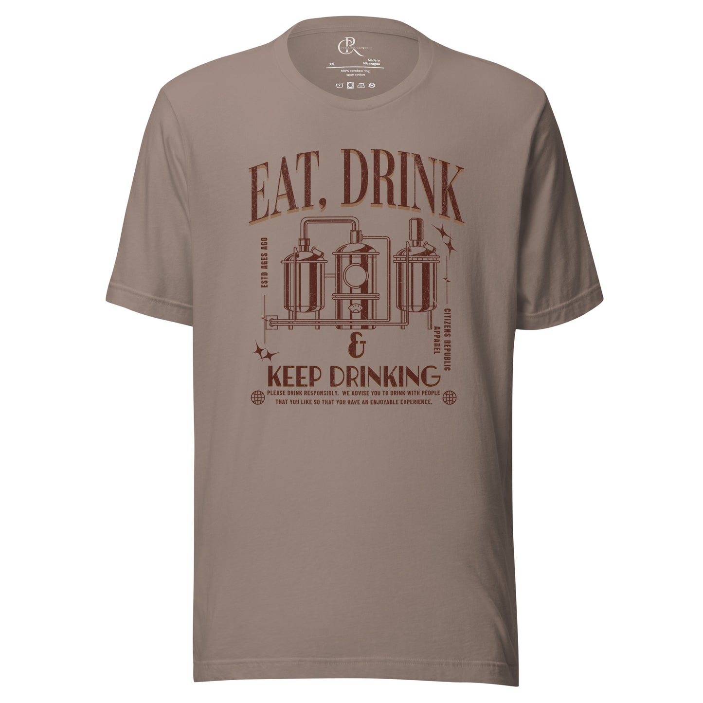 Eat, Drink, Repeat Graphic T-Shirt