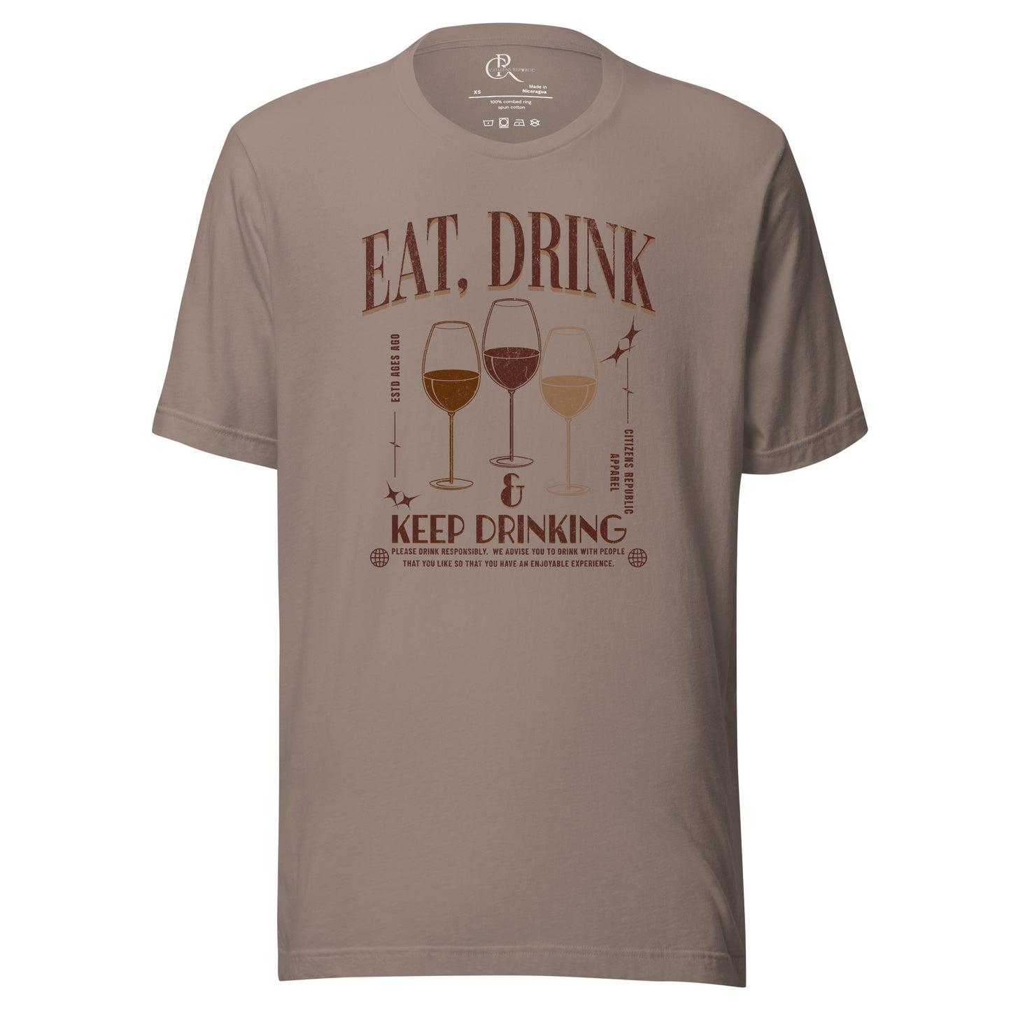 Eat, Drink, Repeat 2.0 Graphic T-Shirt