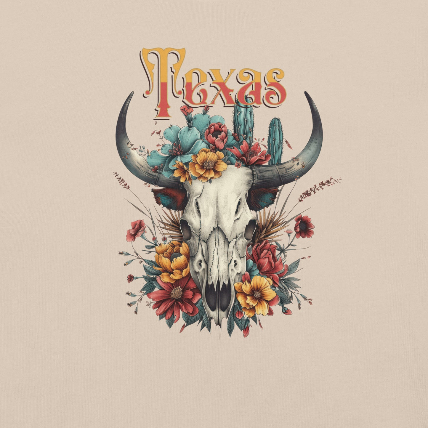 Texas Bones 2.0 Graphic T-Shirt