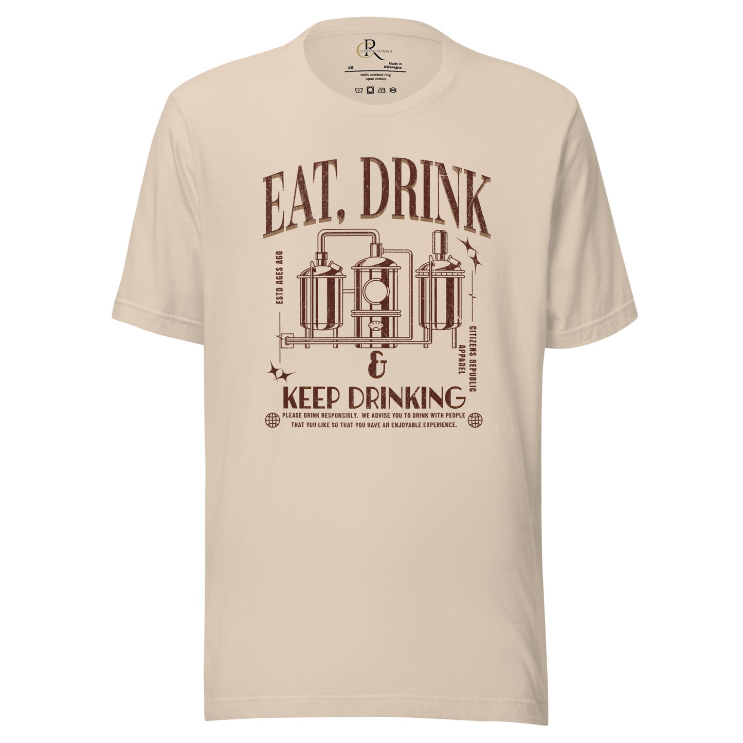 Eat, Drink, Repeat Graphic T-Shirt