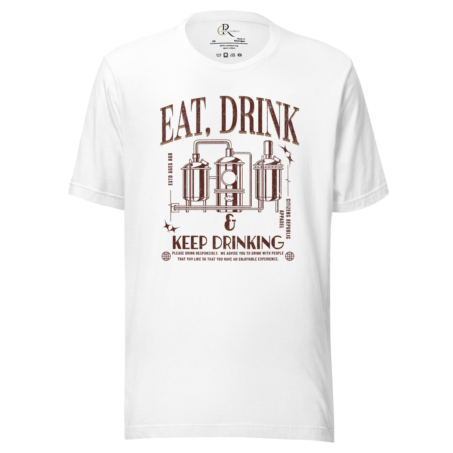 Eat, Drink, Repeat Graphic T-Shirt