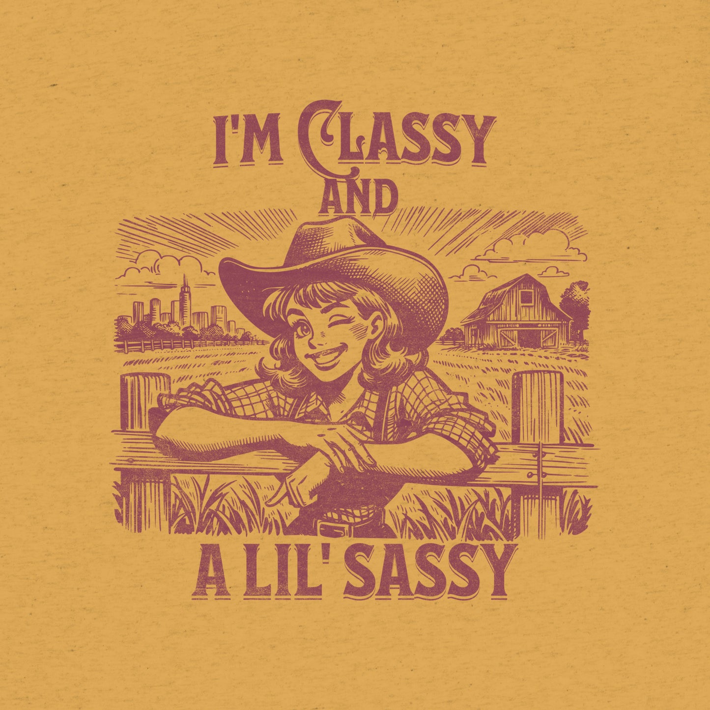 Class & Sass Graphic T-Shirt