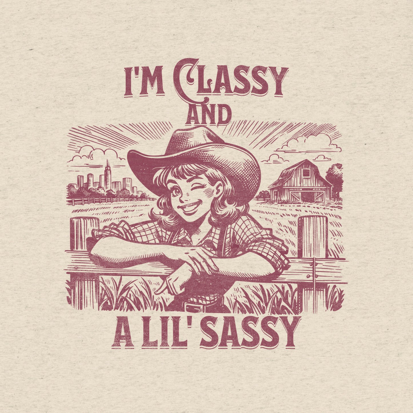Class & Sass Graphic T-Shirt