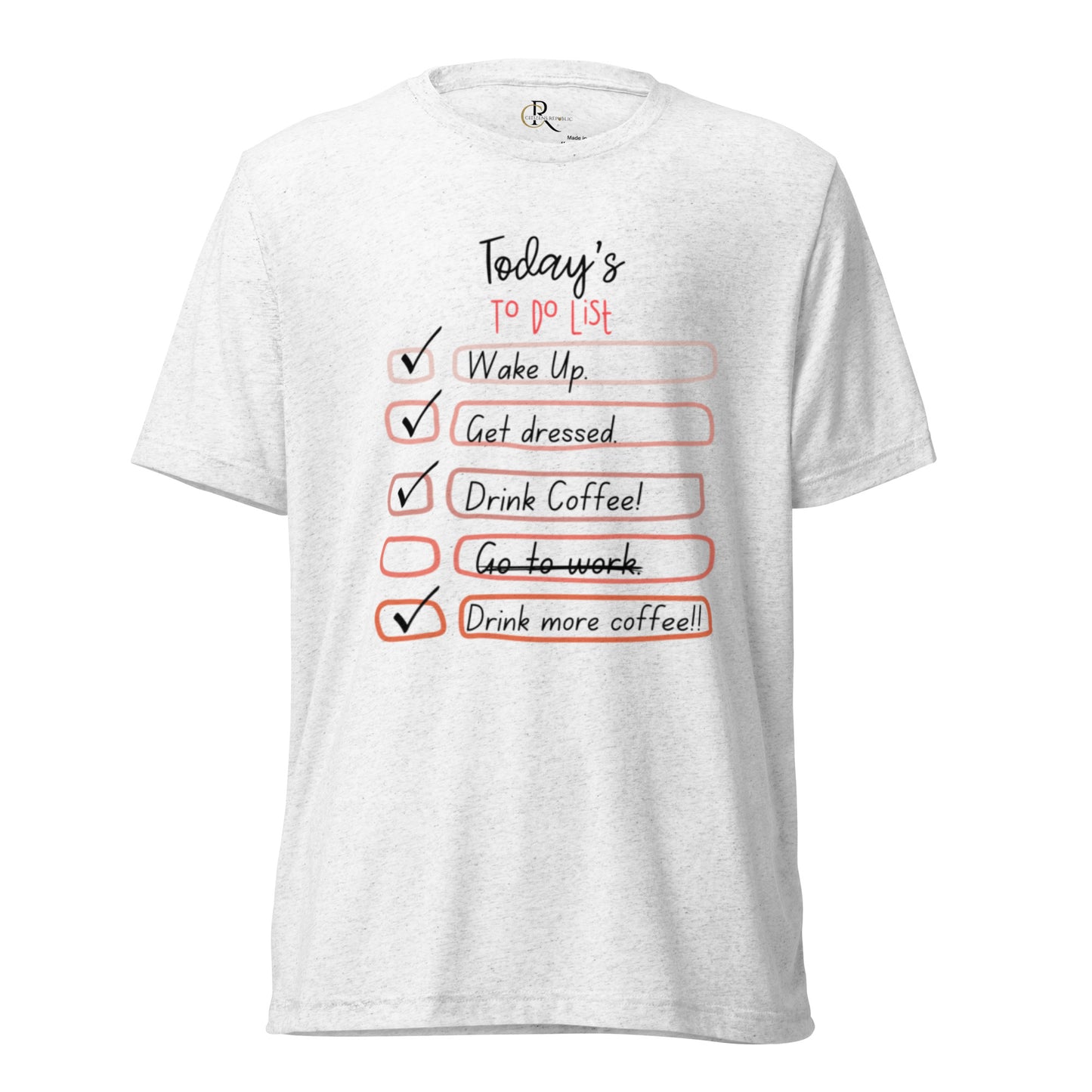 To-Do List Graphic T-Shirt