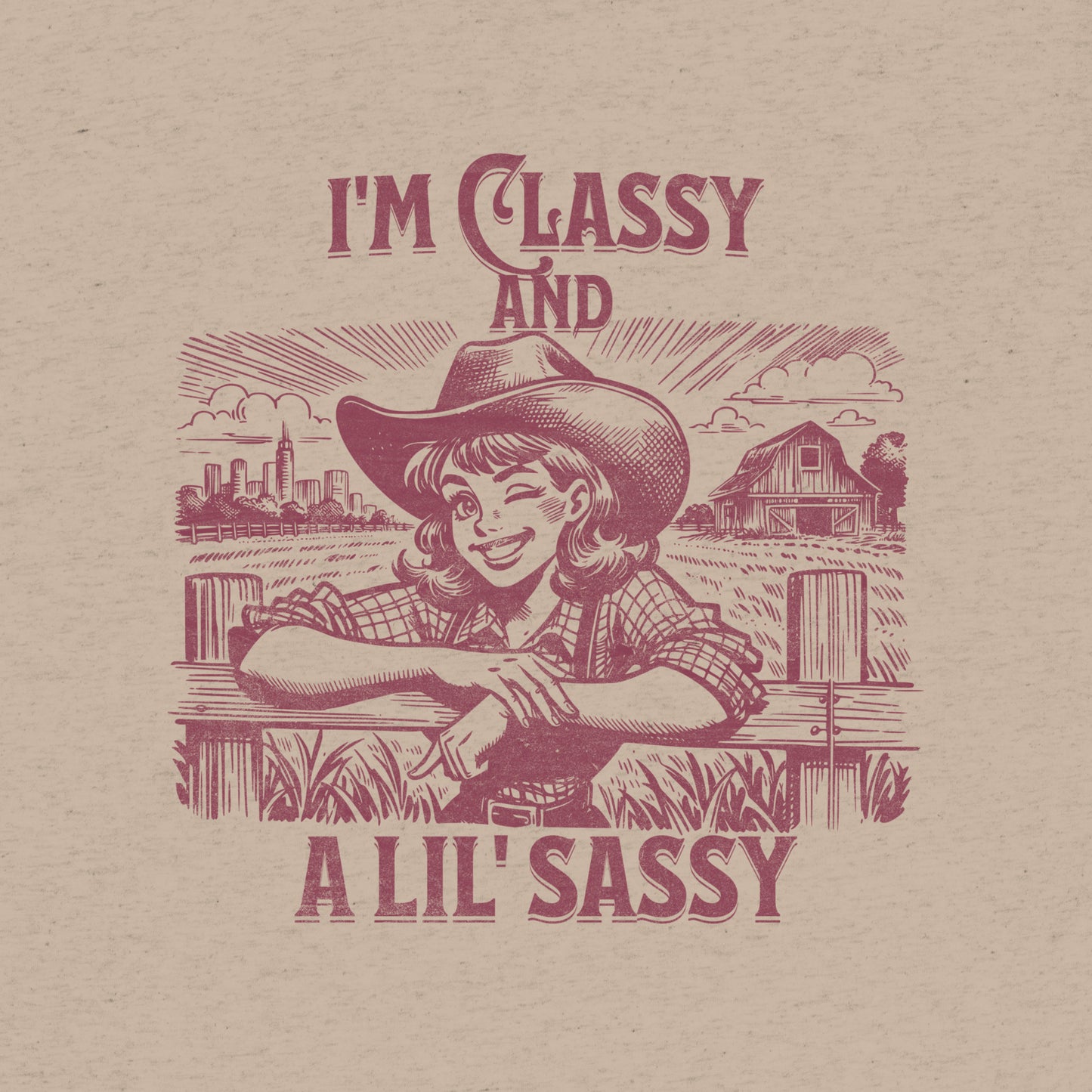 Class & Sass Graphic T-Shirt