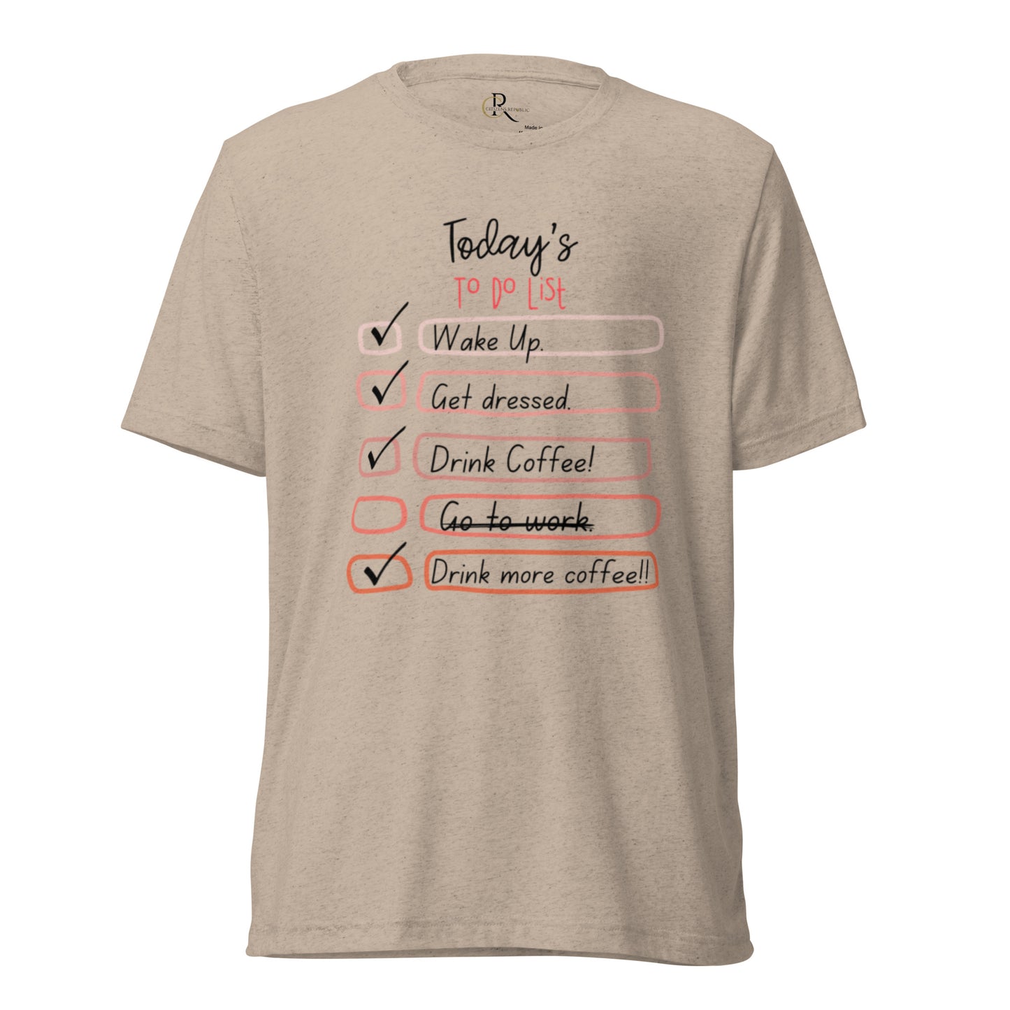 To-Do List Graphic T-Shirt