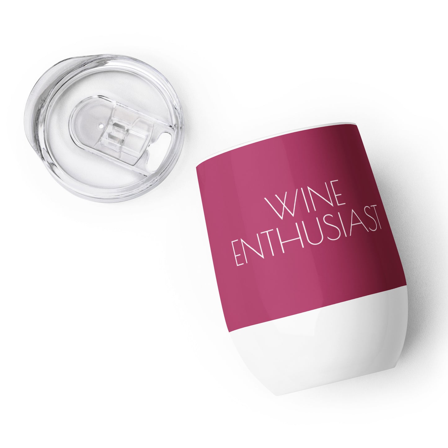 Red Enthused Wine Tumbler