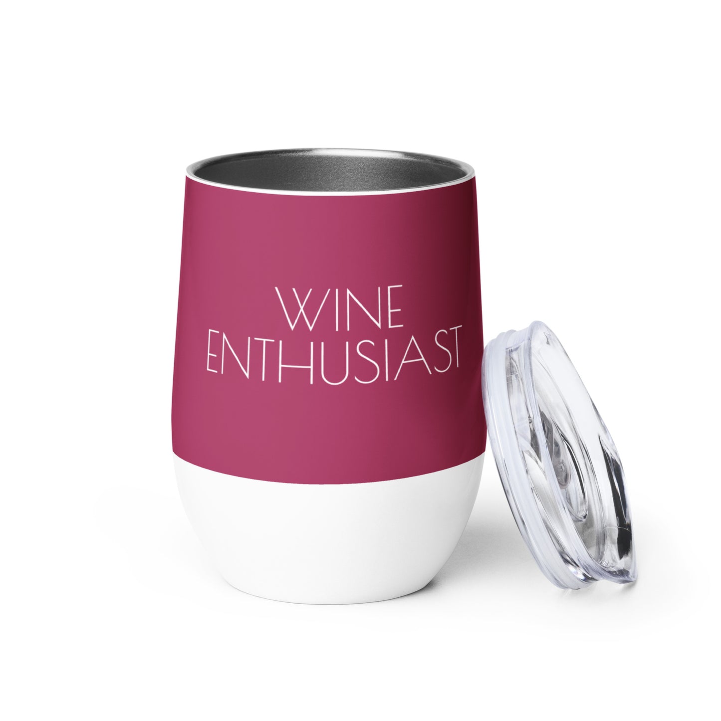 Red Enthused Wine Tumbler