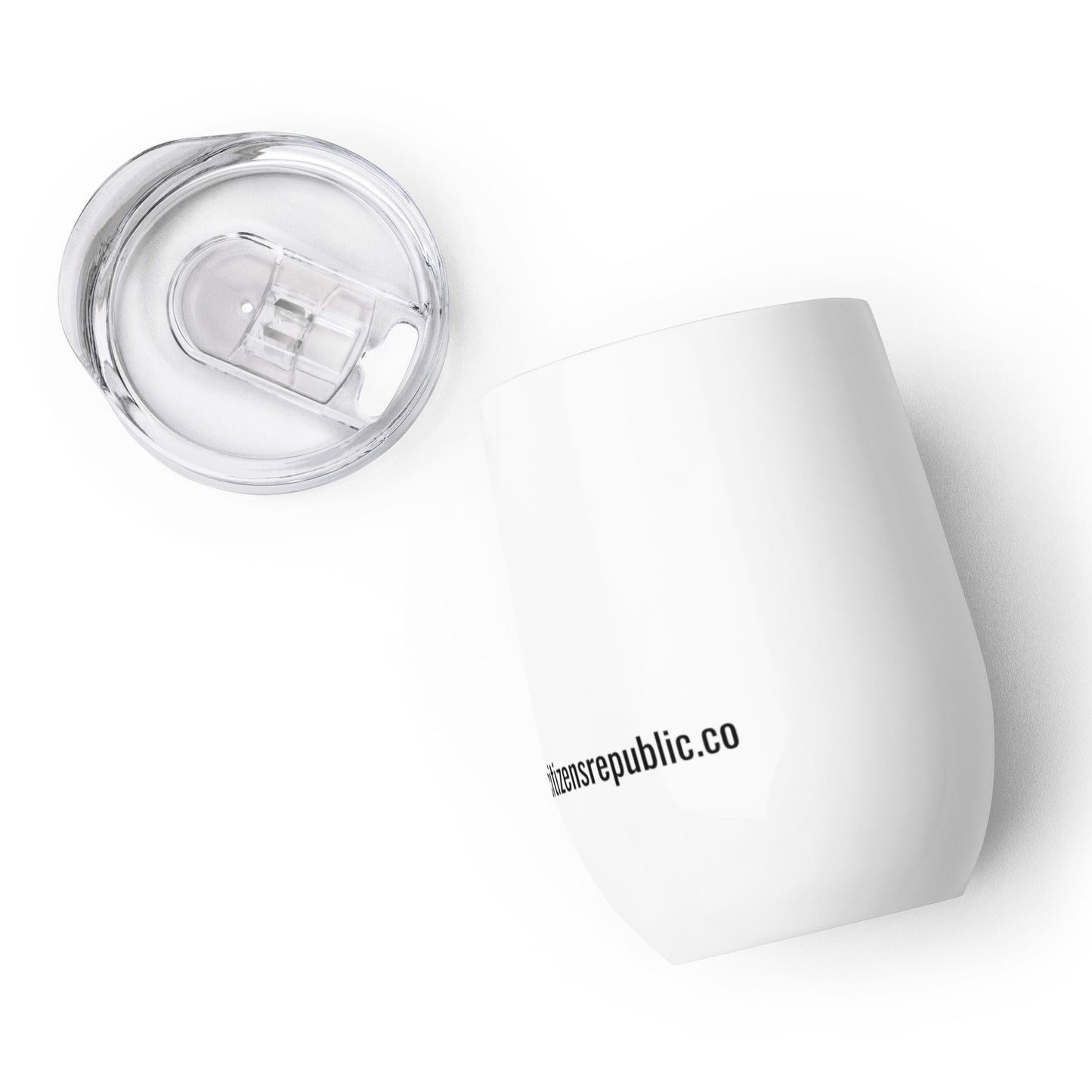It's Now Wine Tumbler