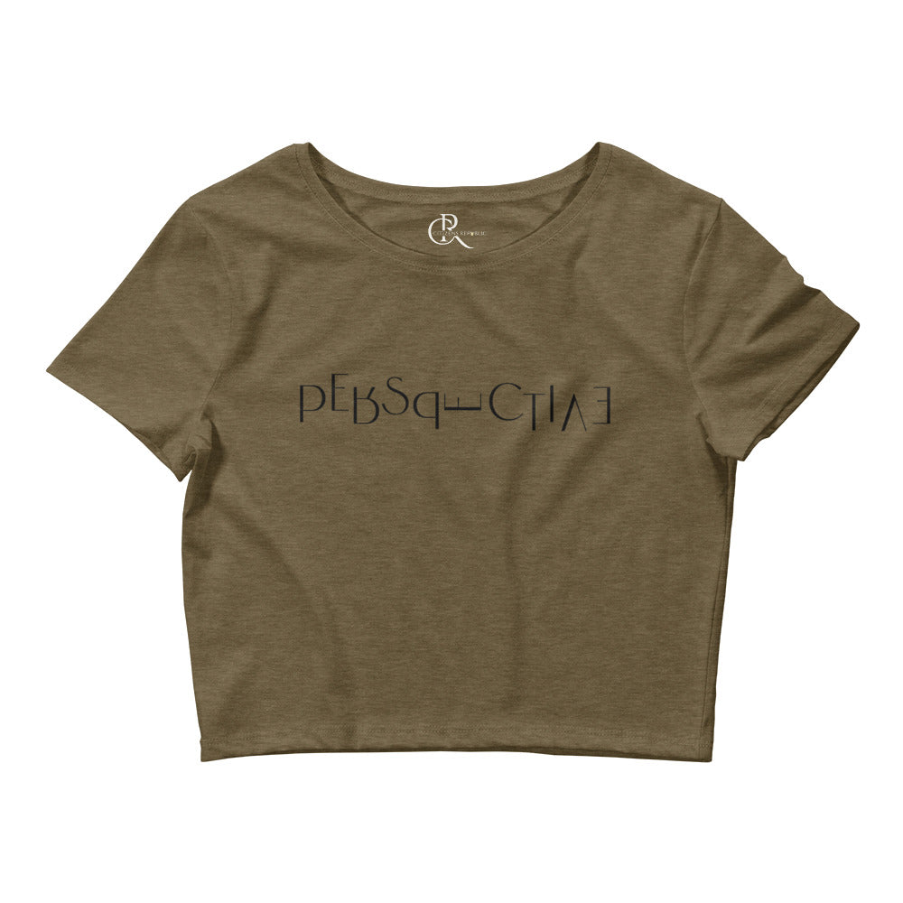 Perspective Crop Top