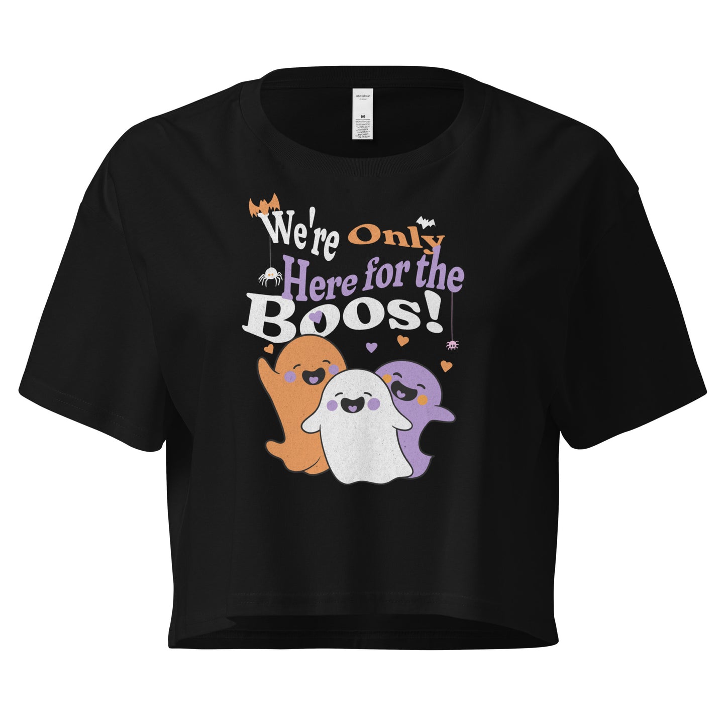Here for Boos Women’s Crop Top