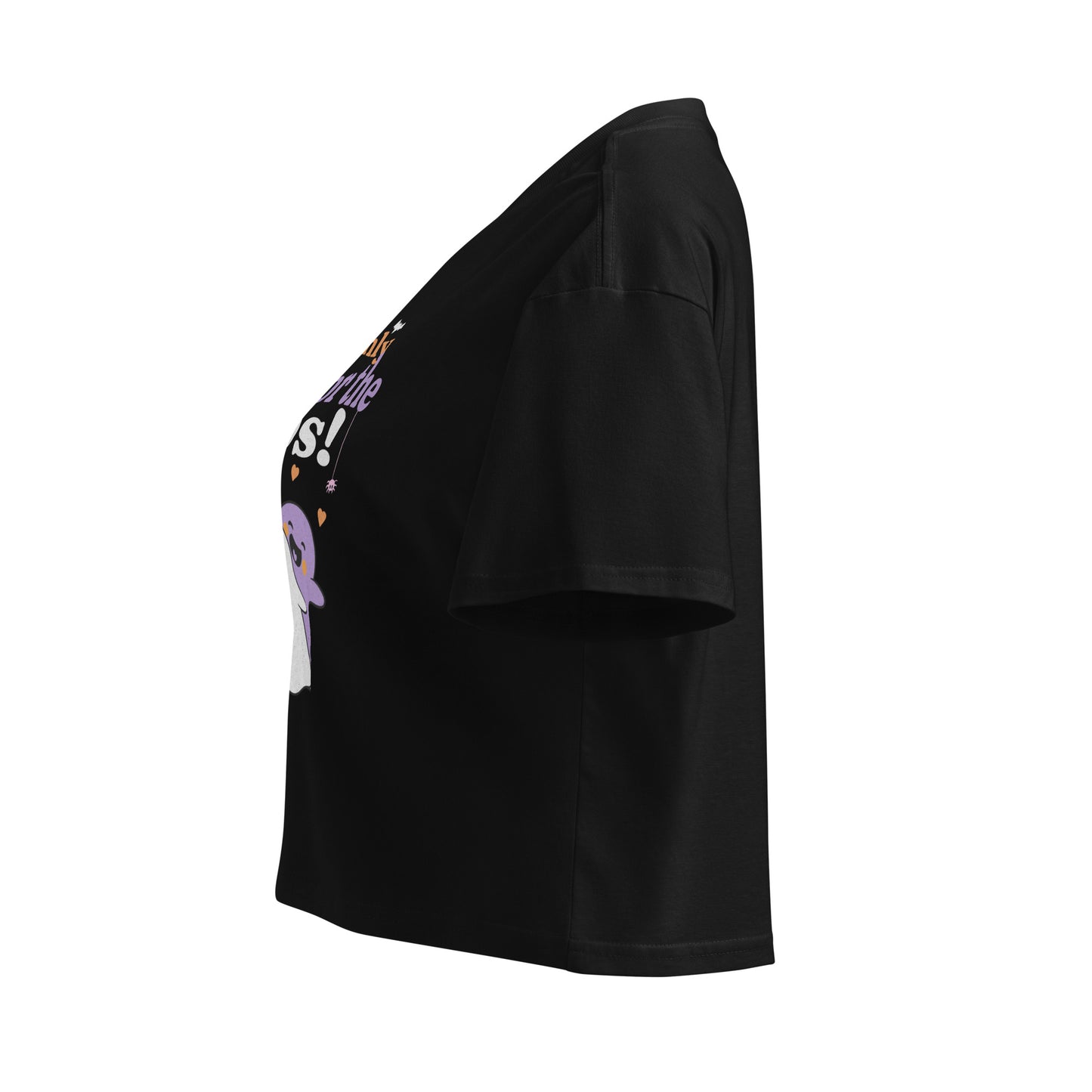 Here for Boos Women’s Crop Top