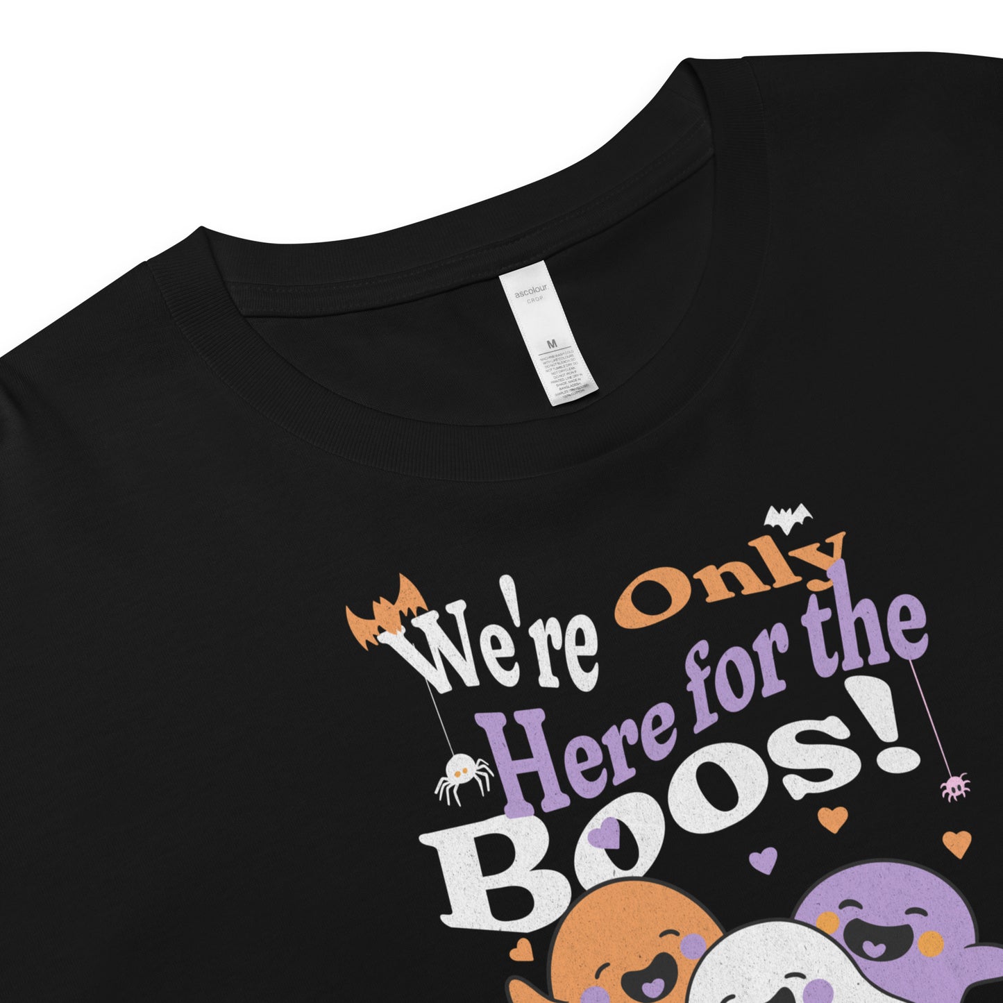 Here for Boos Women’s Crop Top