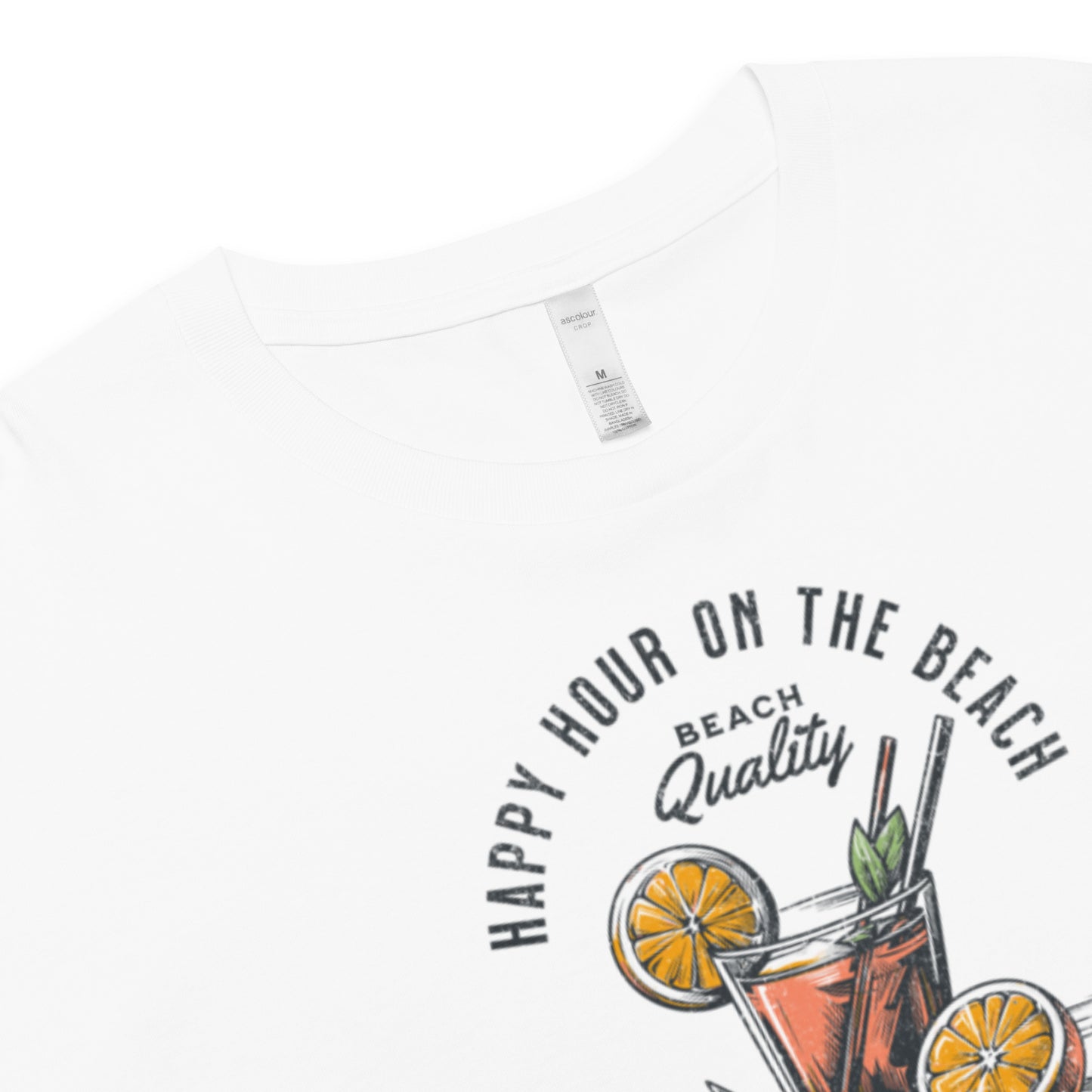 Beach Drink Crop Top