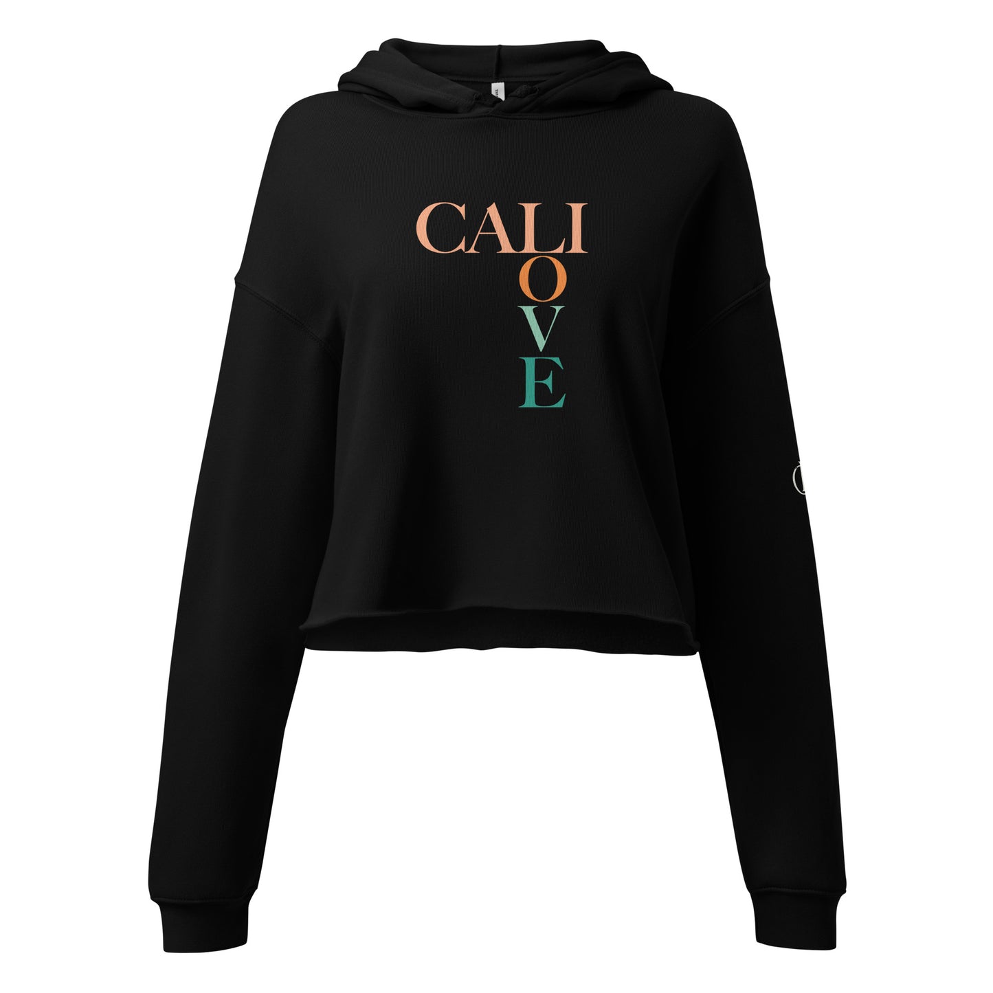 CALI LOVE - Cropped Hoodie Pullover