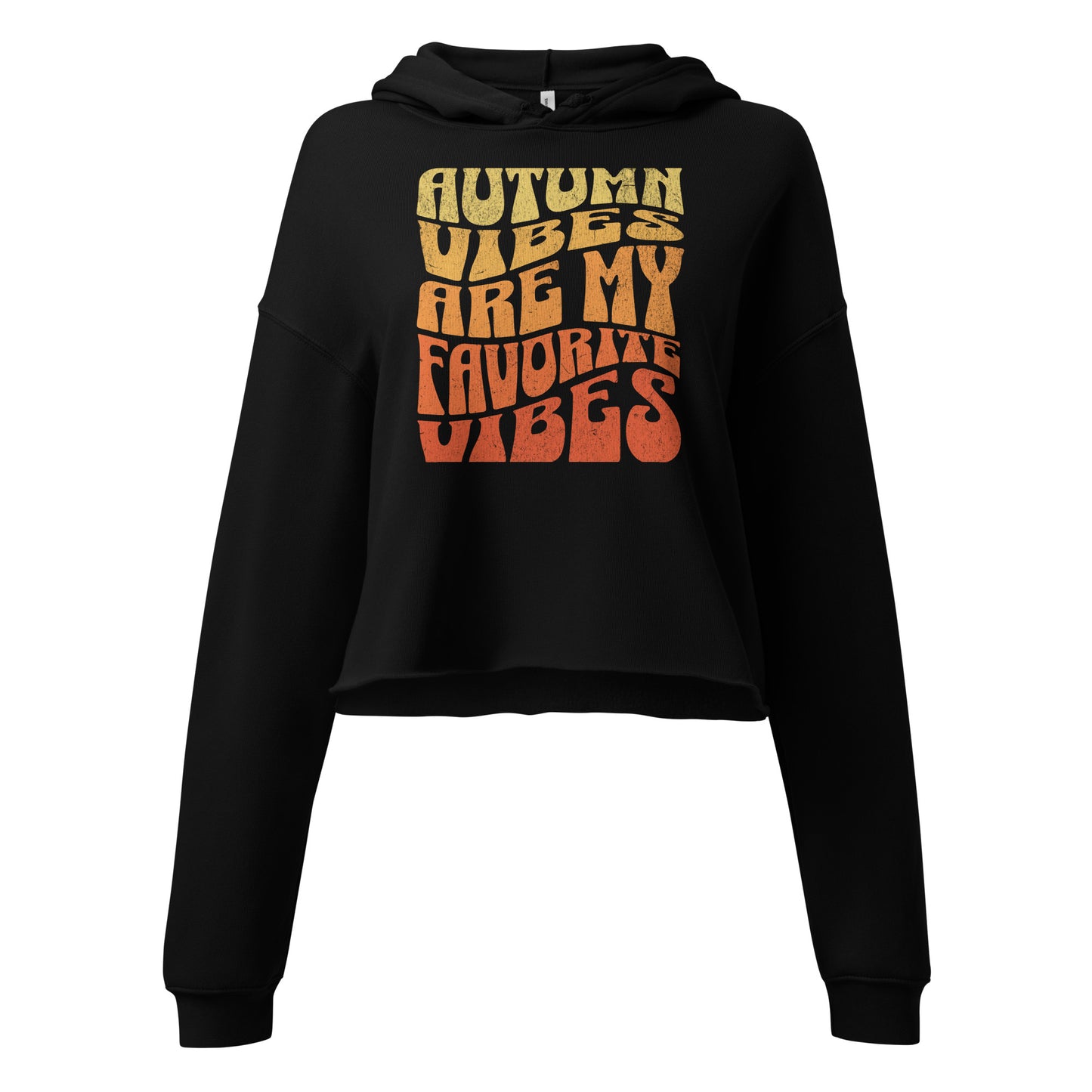 Autumn Vibes Crop Hoodie