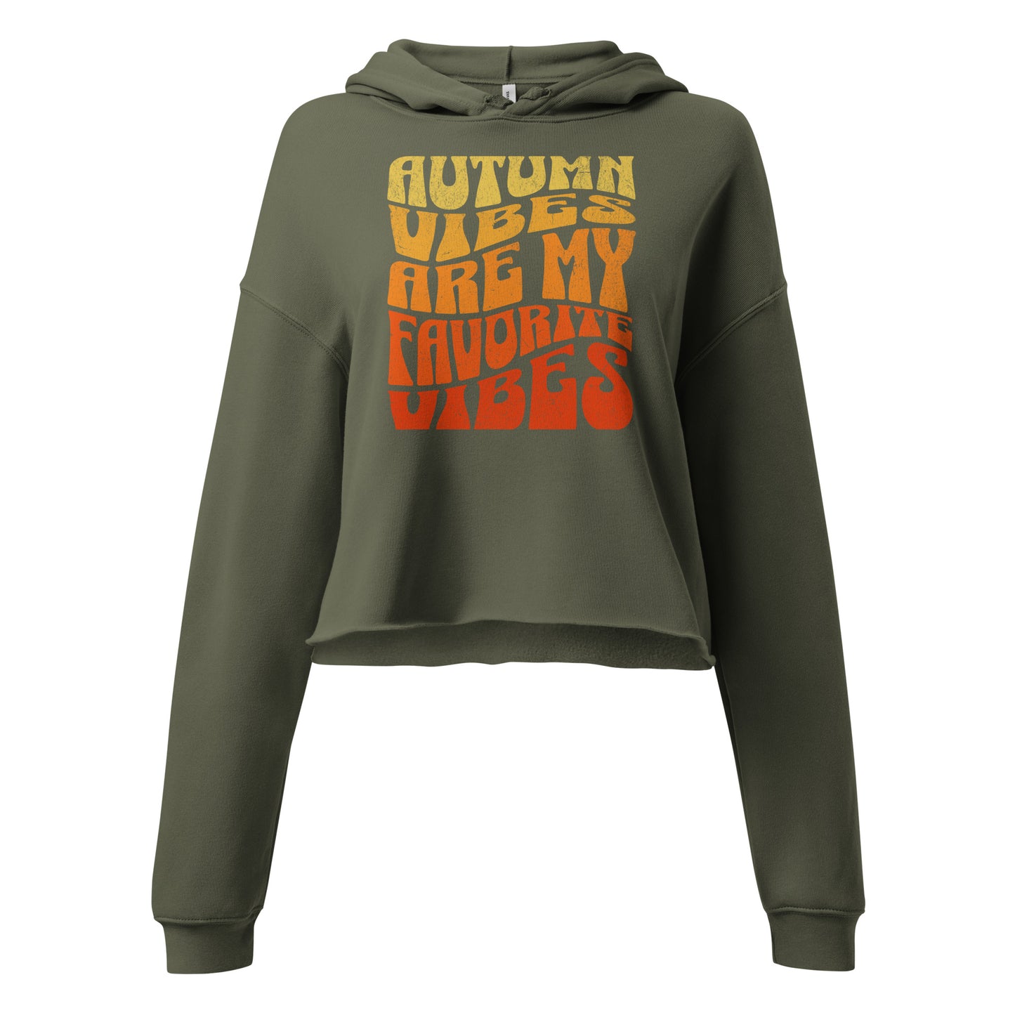 Autumn Vibes Crop Hoodie