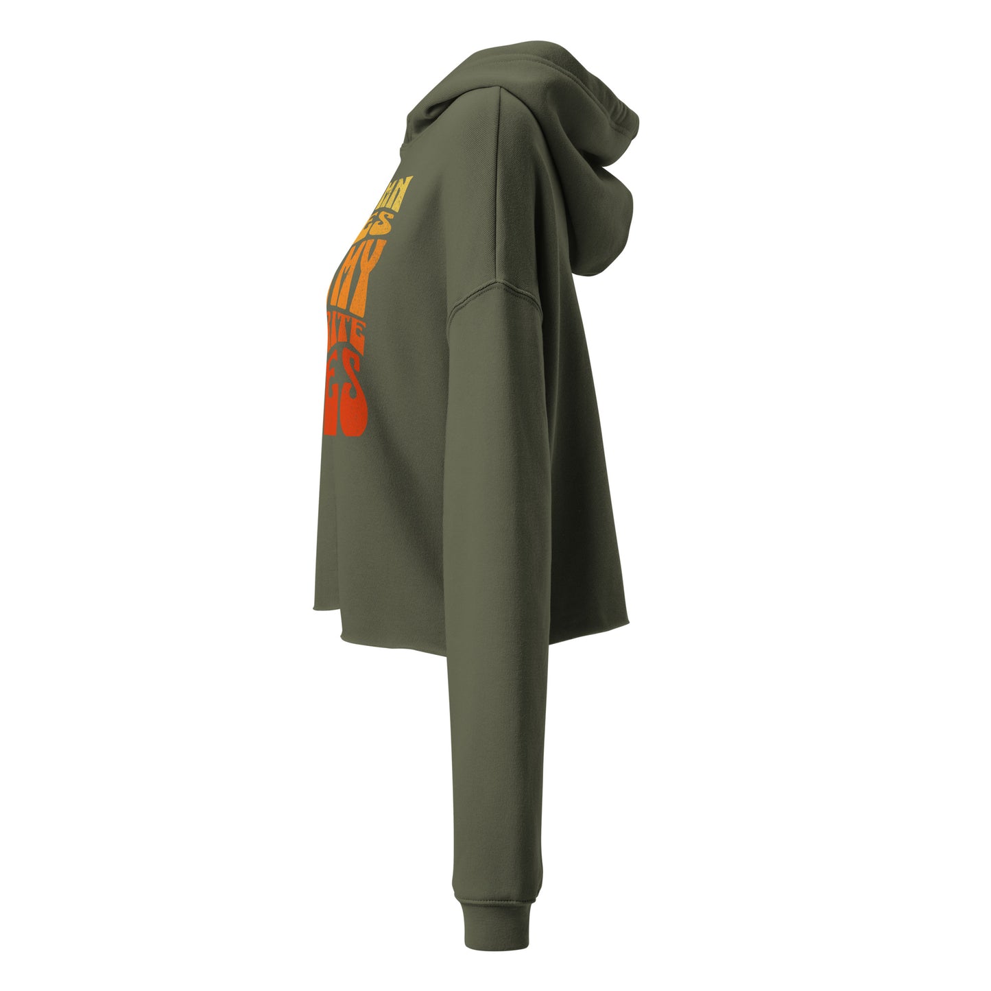 Autumn Vibes Crop Hoodie