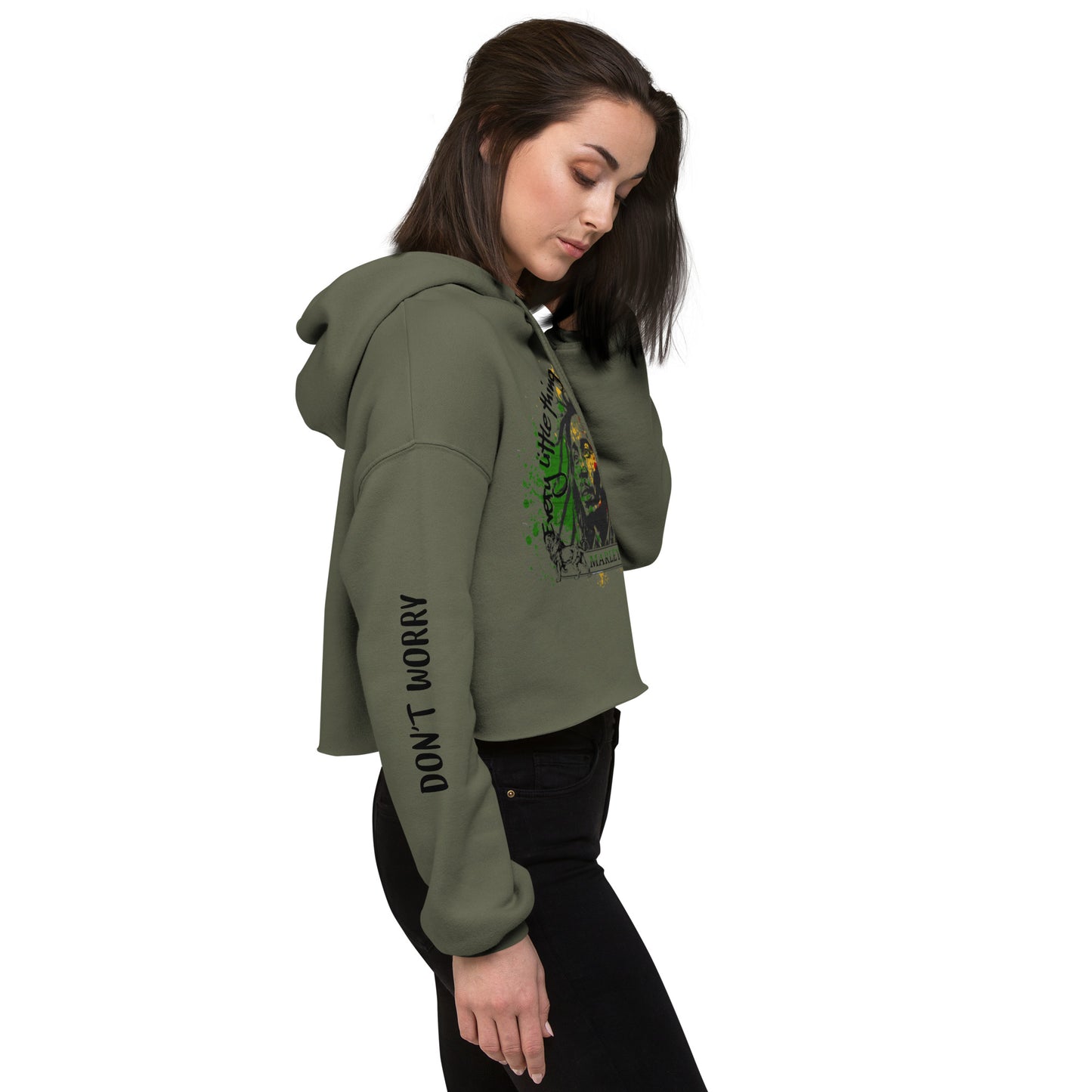 Marley - Cropped Hoodie Pullover