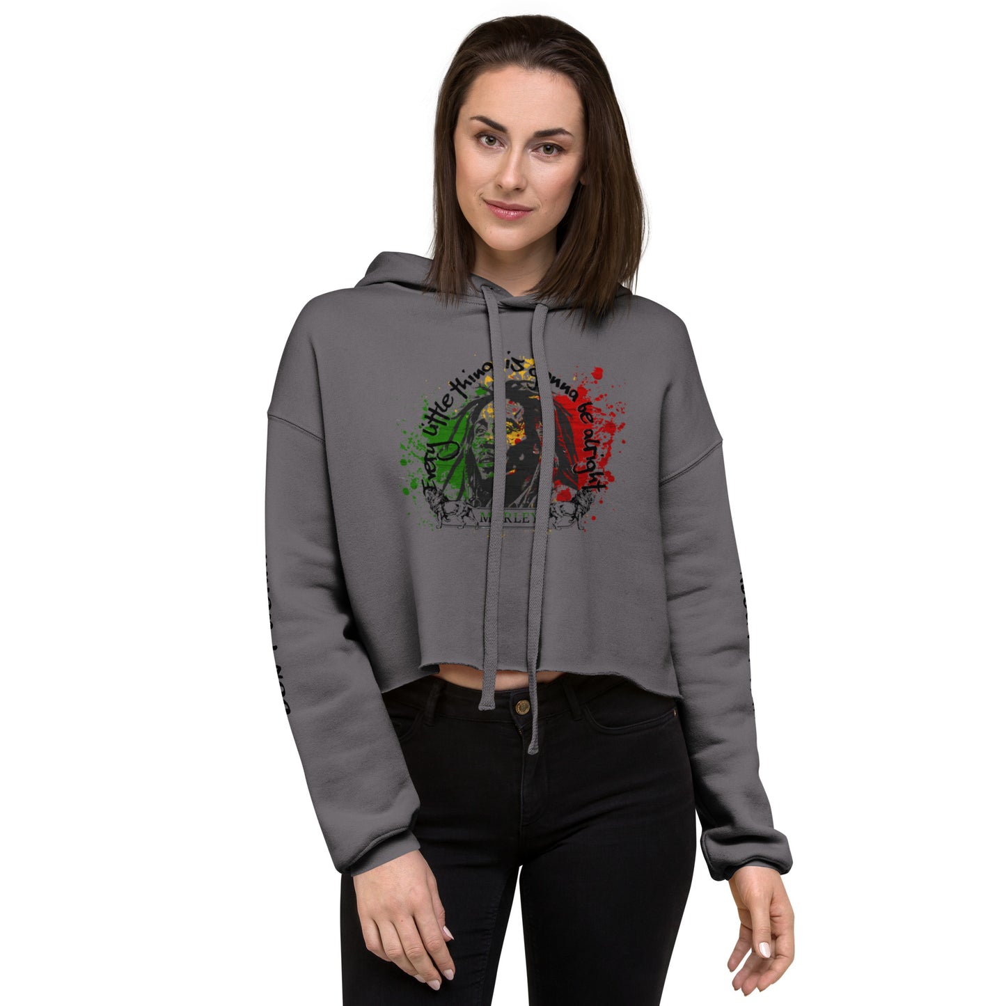 Marley - Cropped Hoodie Pullover