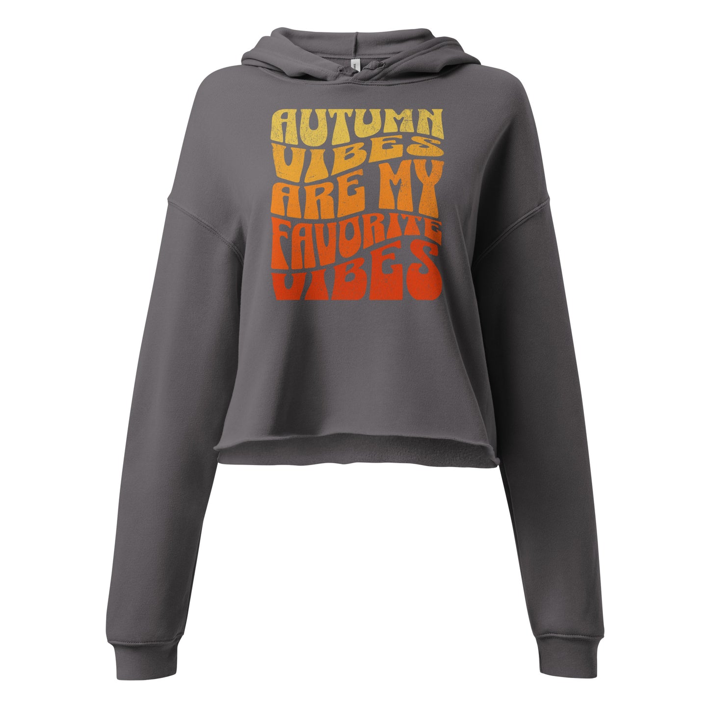 Autumn Vibes Crop Hoodie