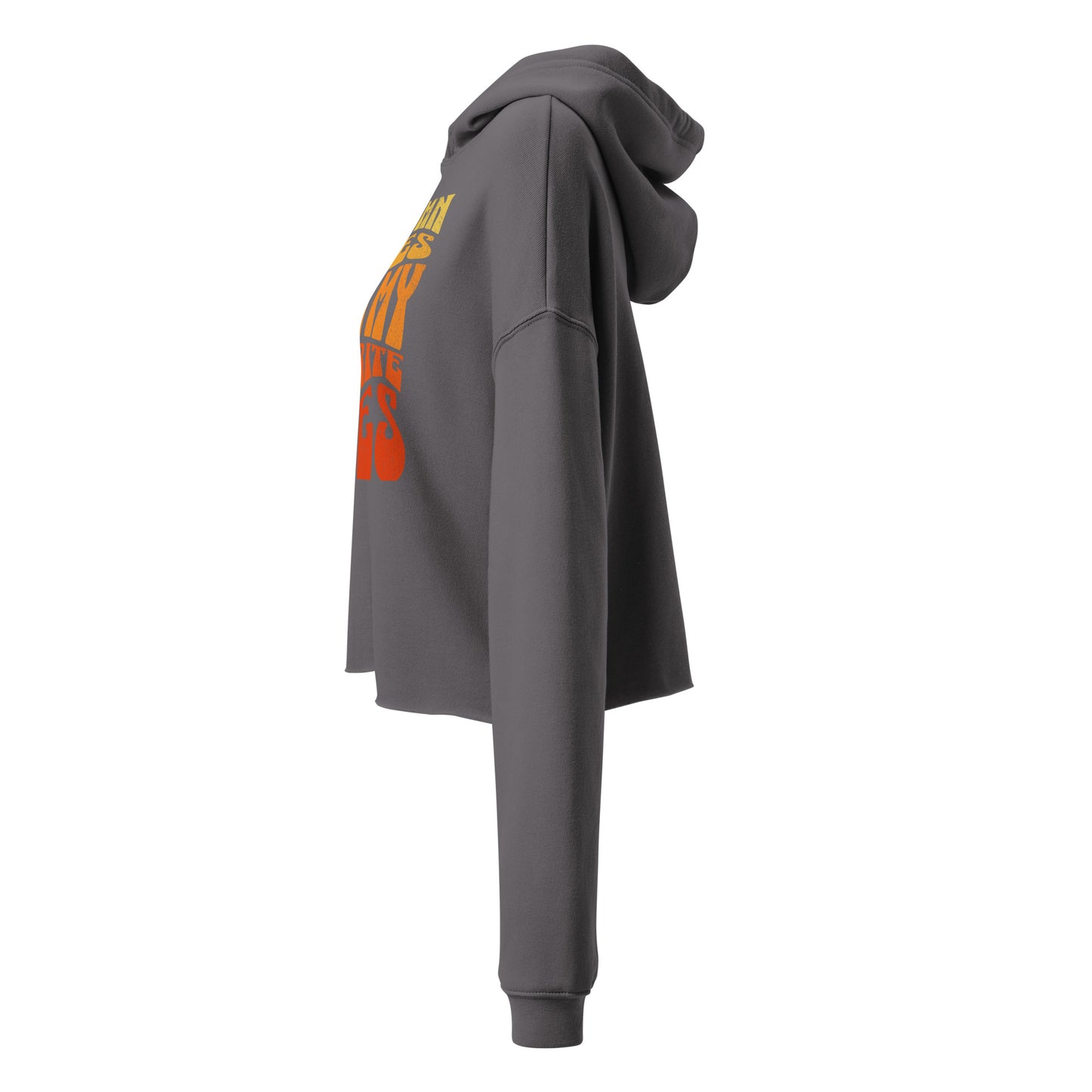 Autumn Vibes Crop Hoodie