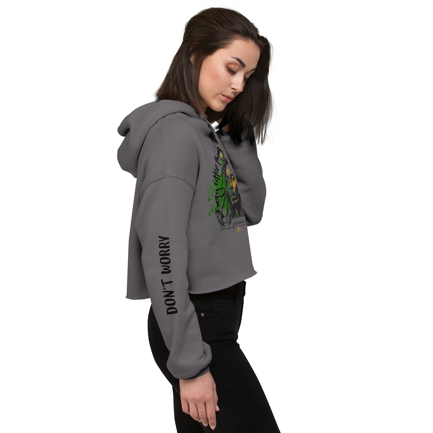 Marley - Cropped Hoodie Pullover