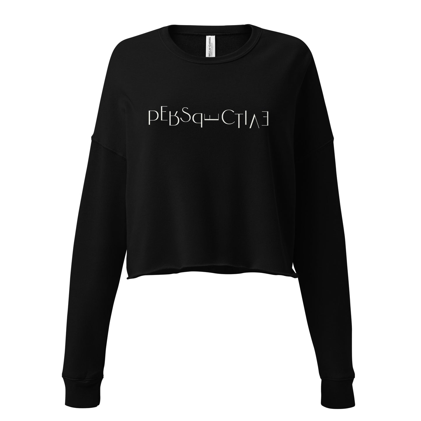 Perspective - Cropped Fleece Sweatshirt