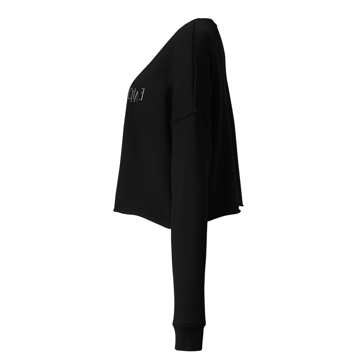 Perspective - Cropped Fleece Sweatshirt