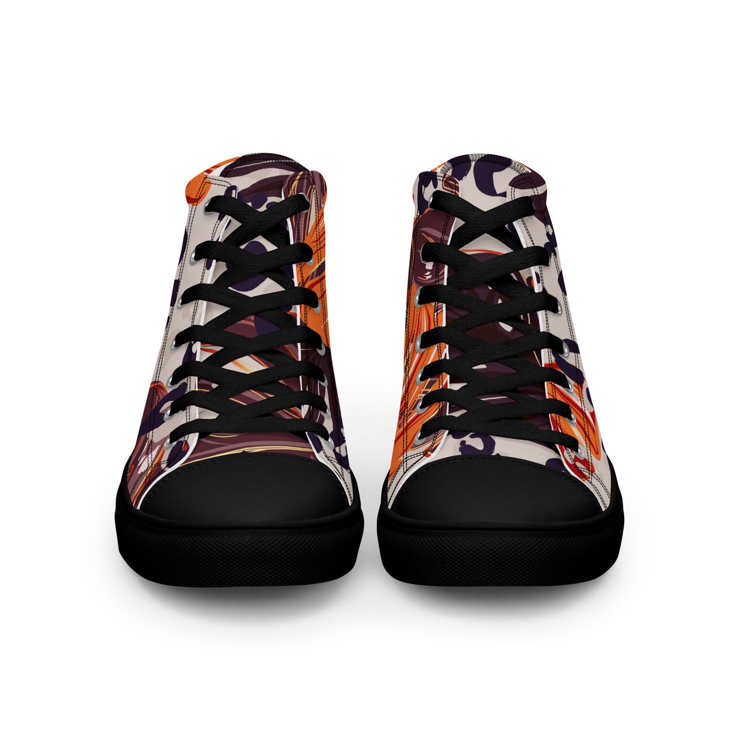 Tropic Leopard Womens Canvas High Tops