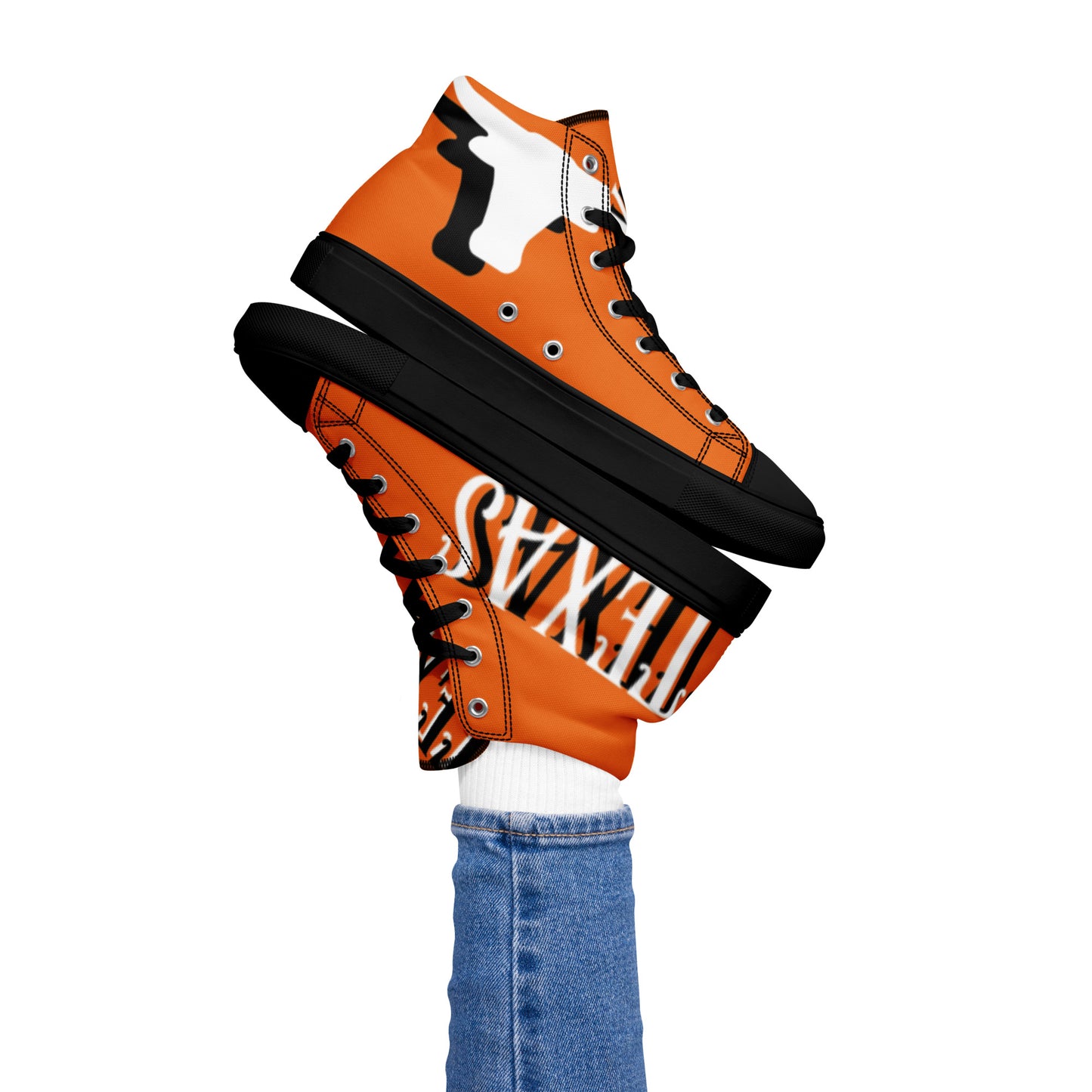 Texas Longhorn Womens Canvas High Tops