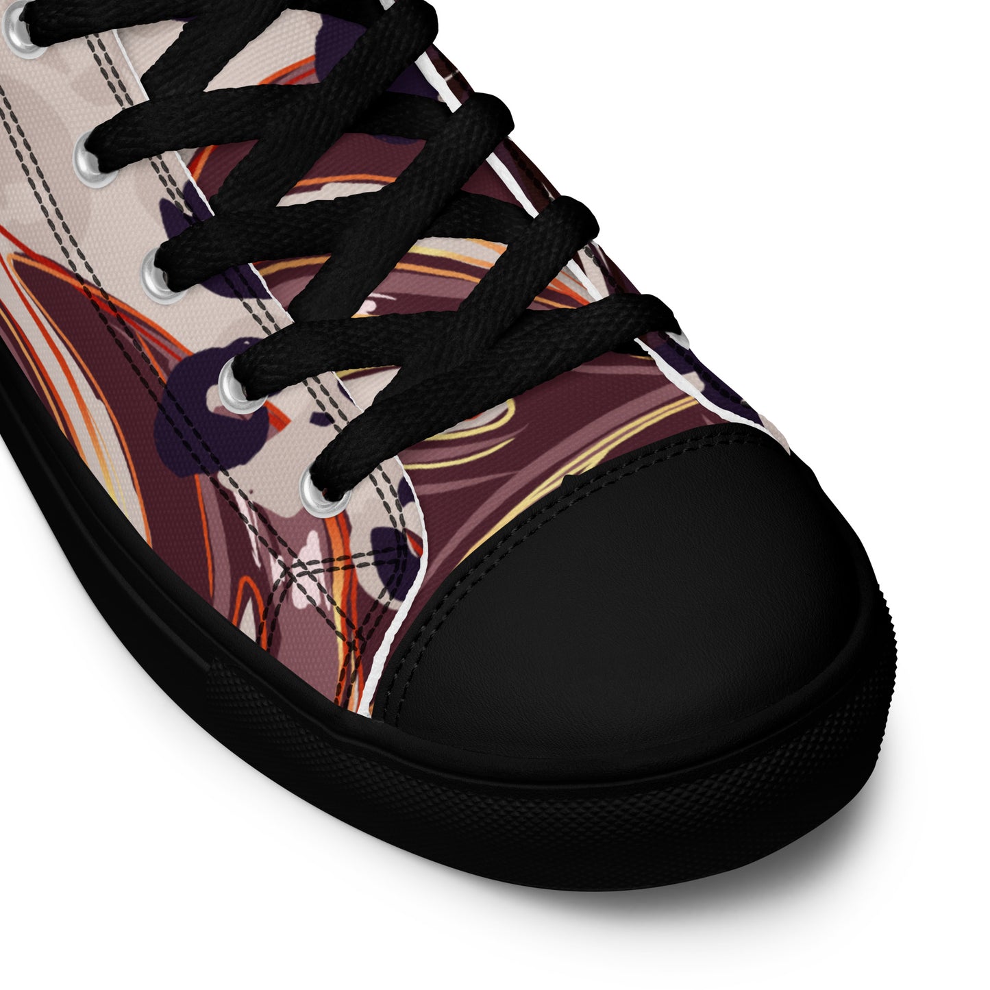 Tropic Leopard Womens Canvas High Tops