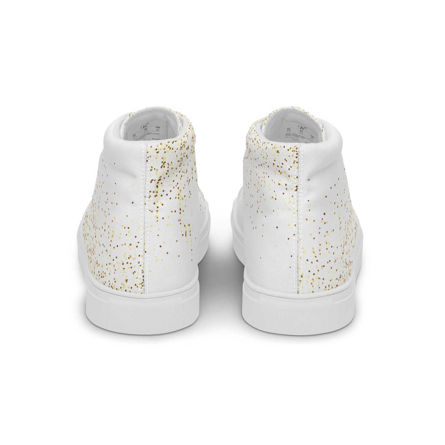 So Golden - Women’s Canvas High Tops