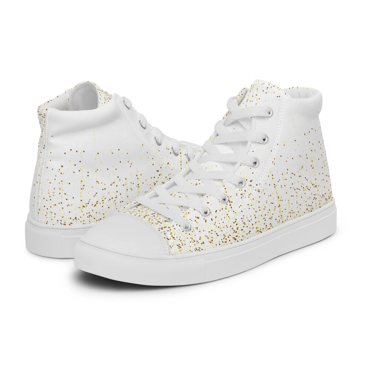 So Golden - Women’s Canvas High Tops