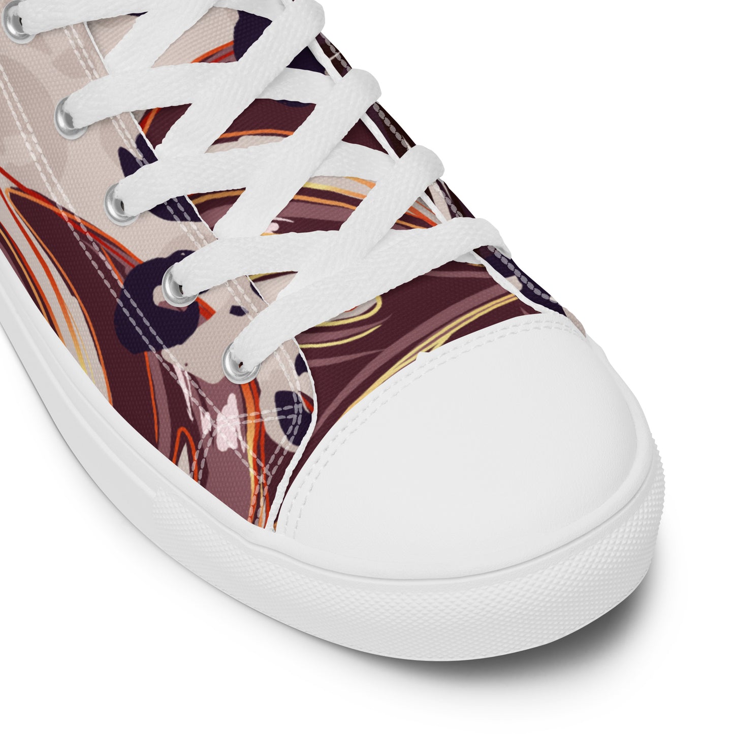 Tropic Leopard Womens Canvas High Tops
