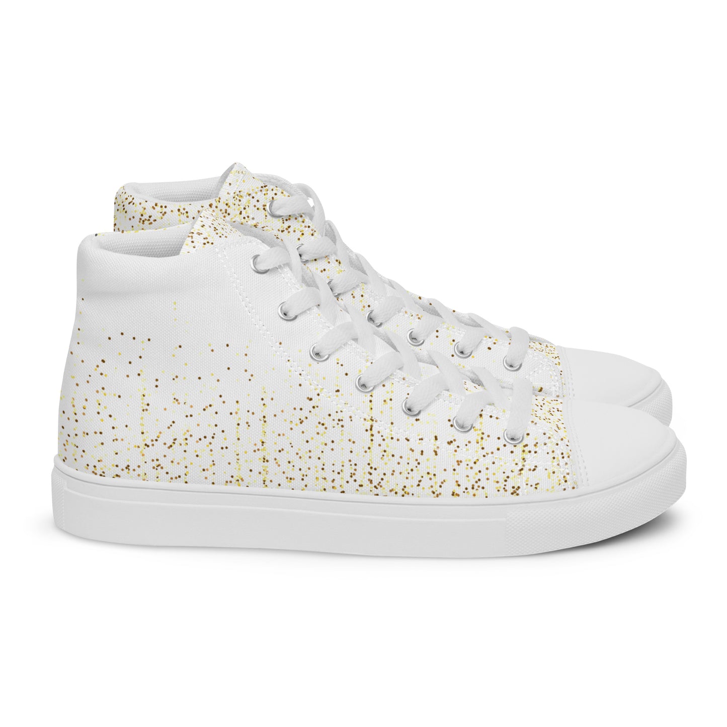 So Golden - Women’s Canvas High Tops